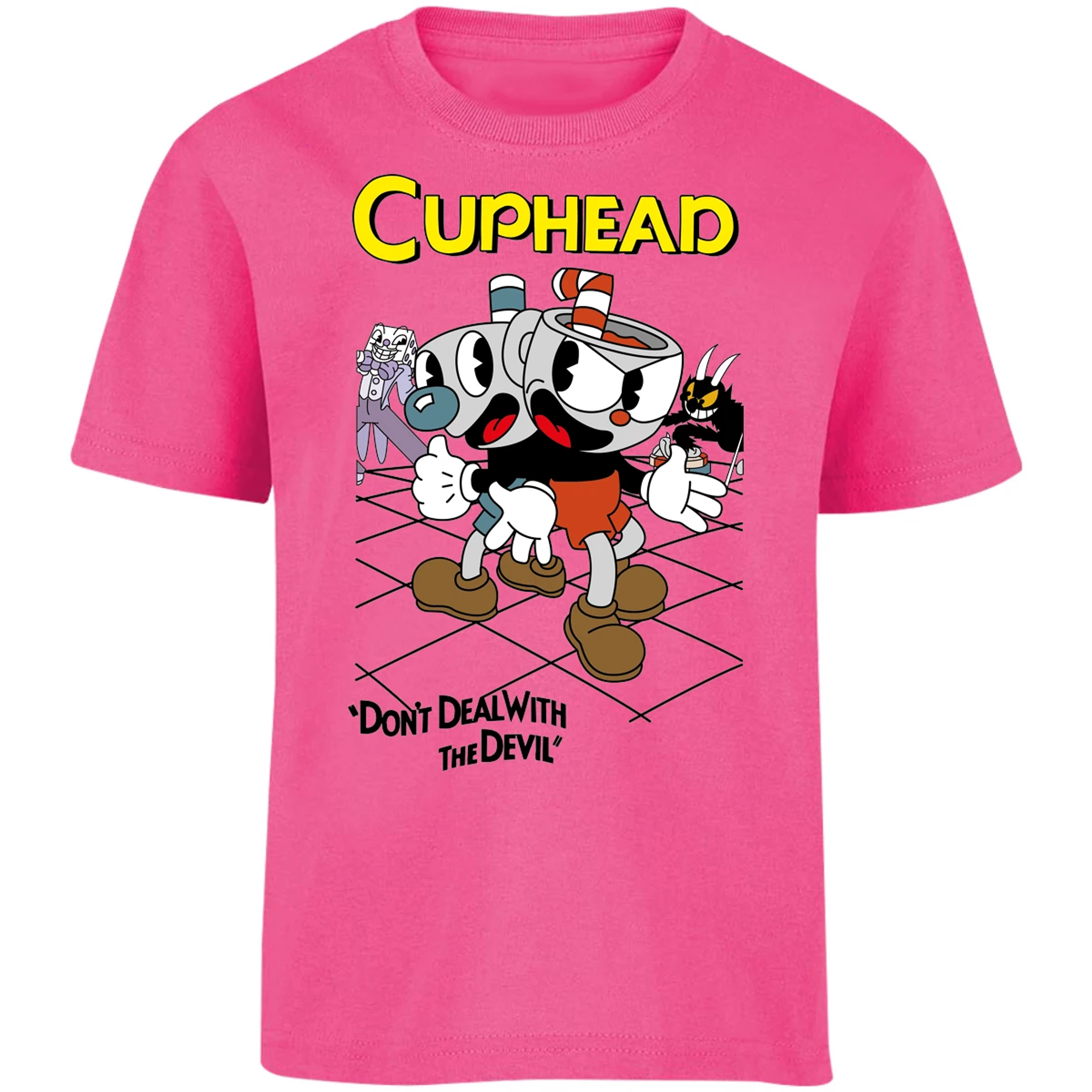 Playera Cuphead Cuphead para Niño 3