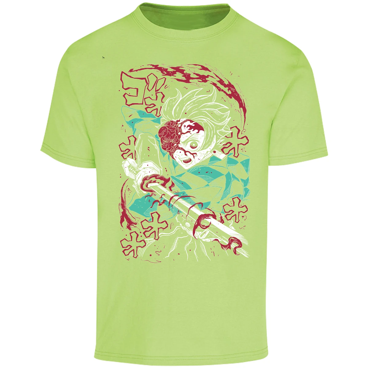 Playera Demon Slayer Demon Tanjiro para Adulto 26