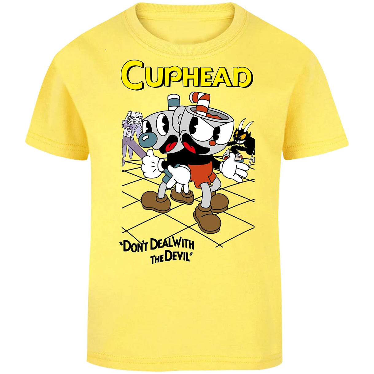 Playera Cuphead Cuphead para Niño 14