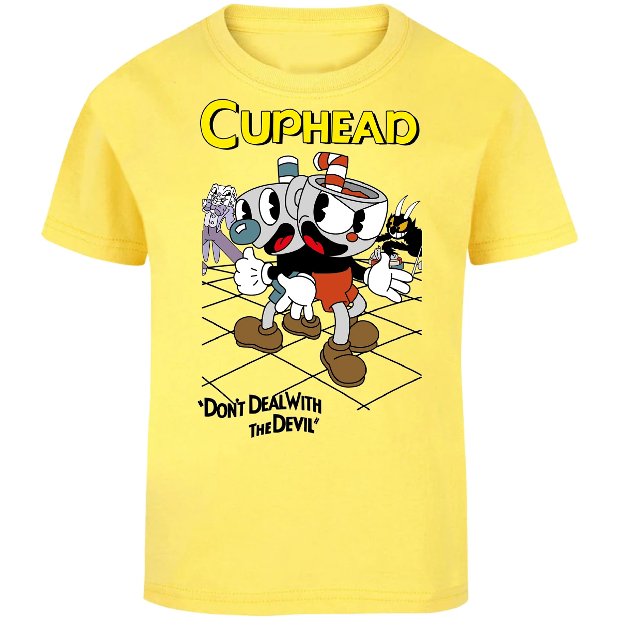 Playera Cuphead Cuphead para Niño 14