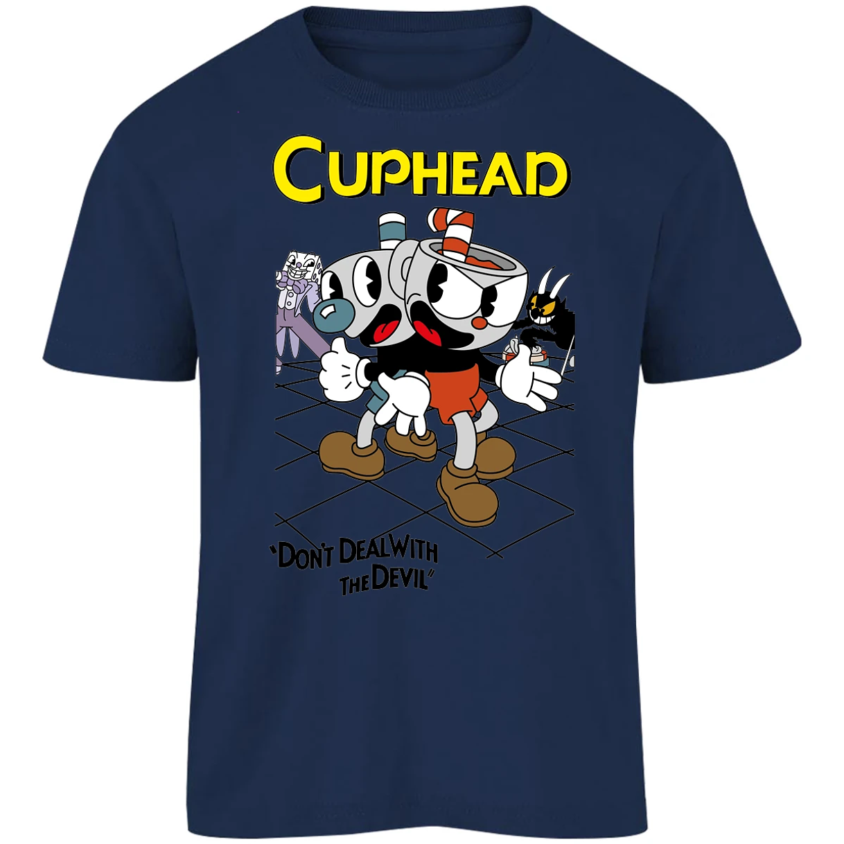 Playera Cuphead Cuphead para Niño 17