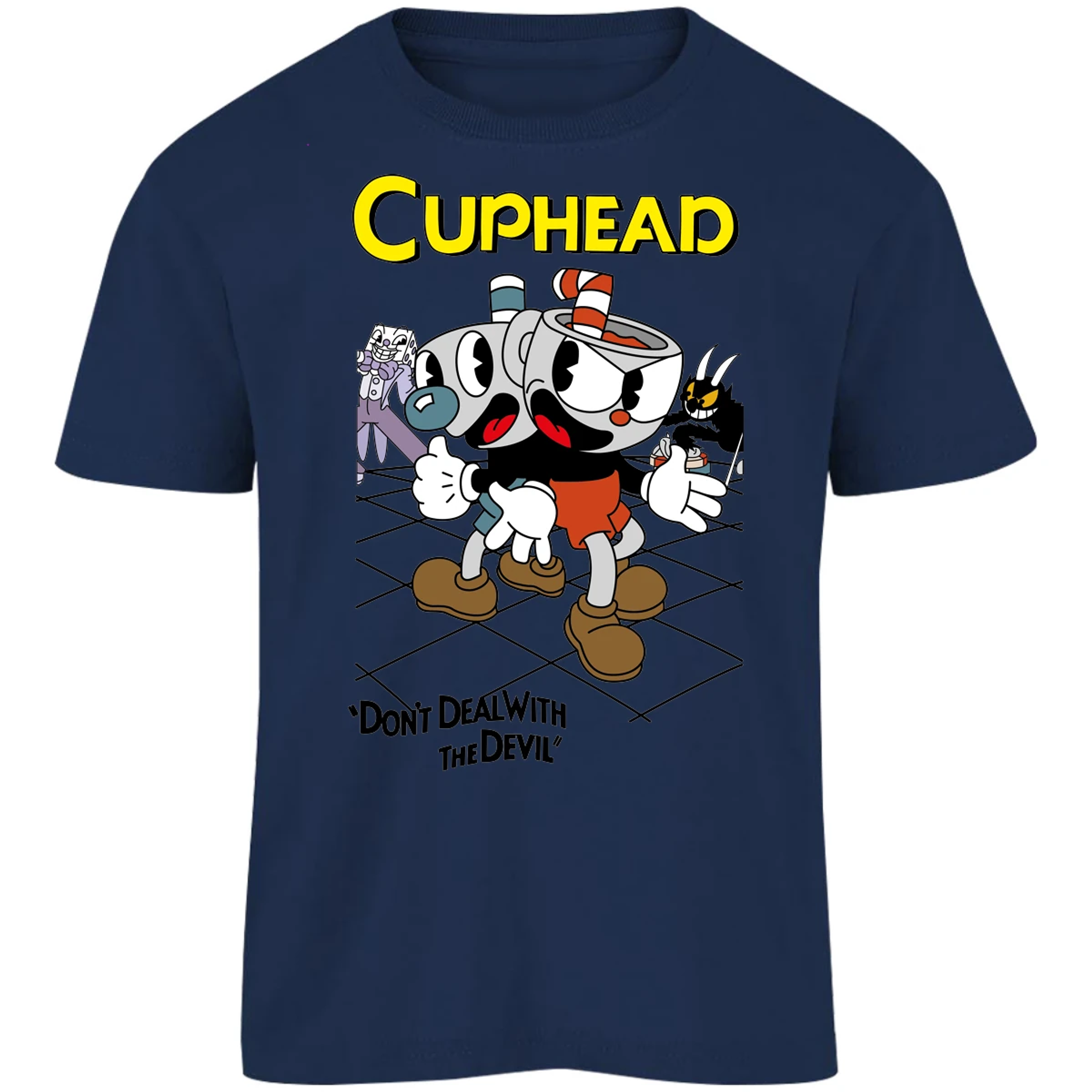 Playera Cuphead Cuphead para Niño 17