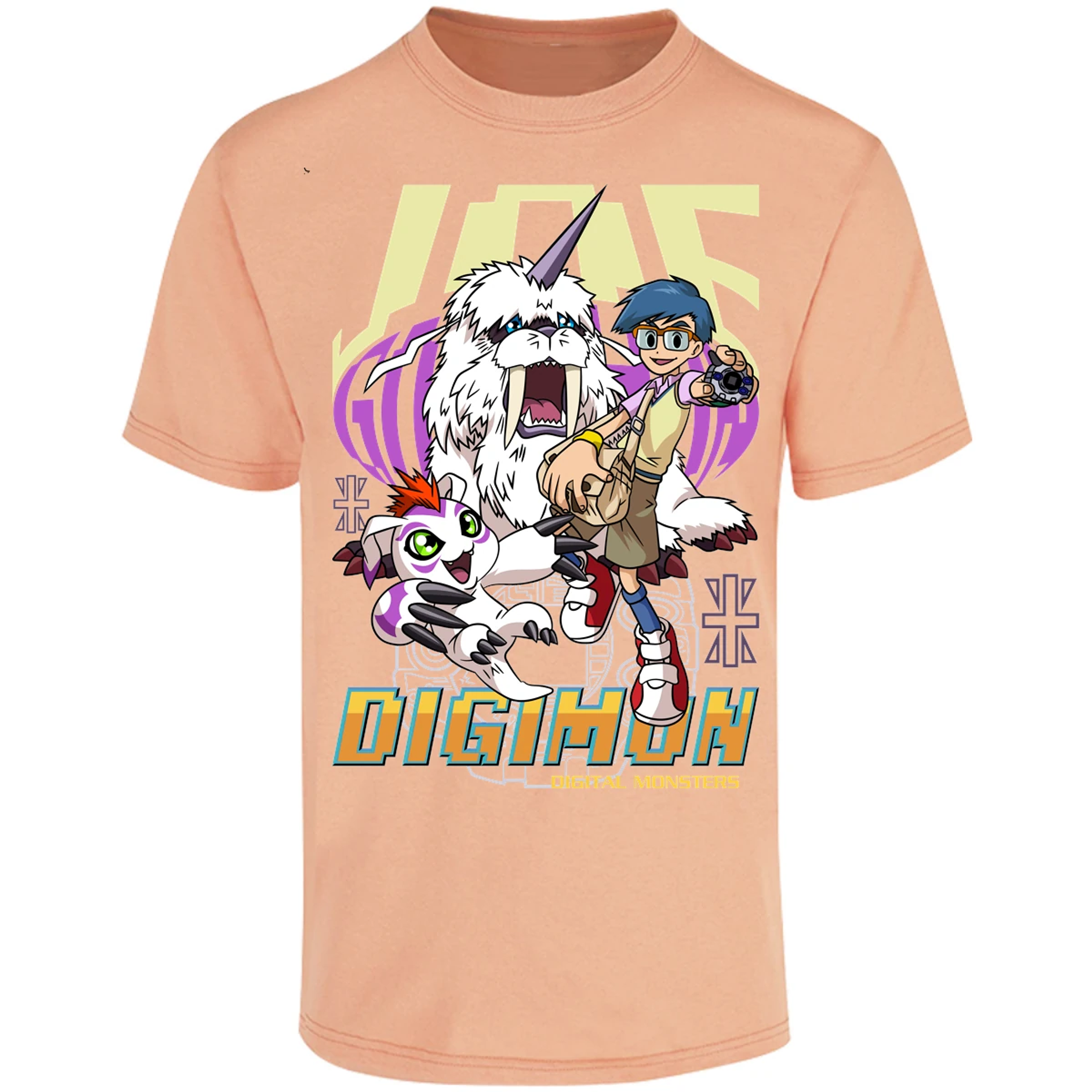 Playera Digimon Gomamon Anime para Adulto 26