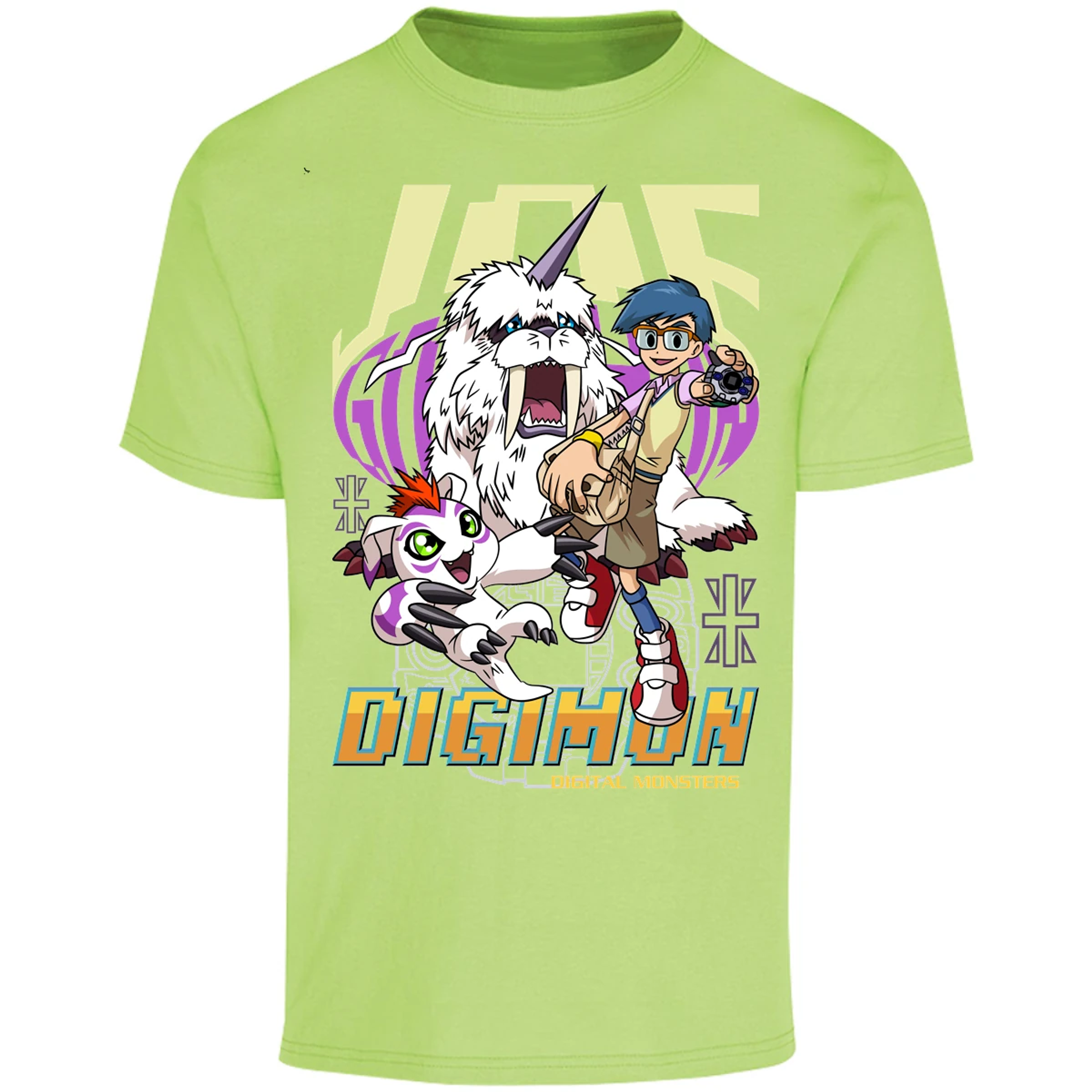 Playera Digimon Gomamon Anime para Adulto 1