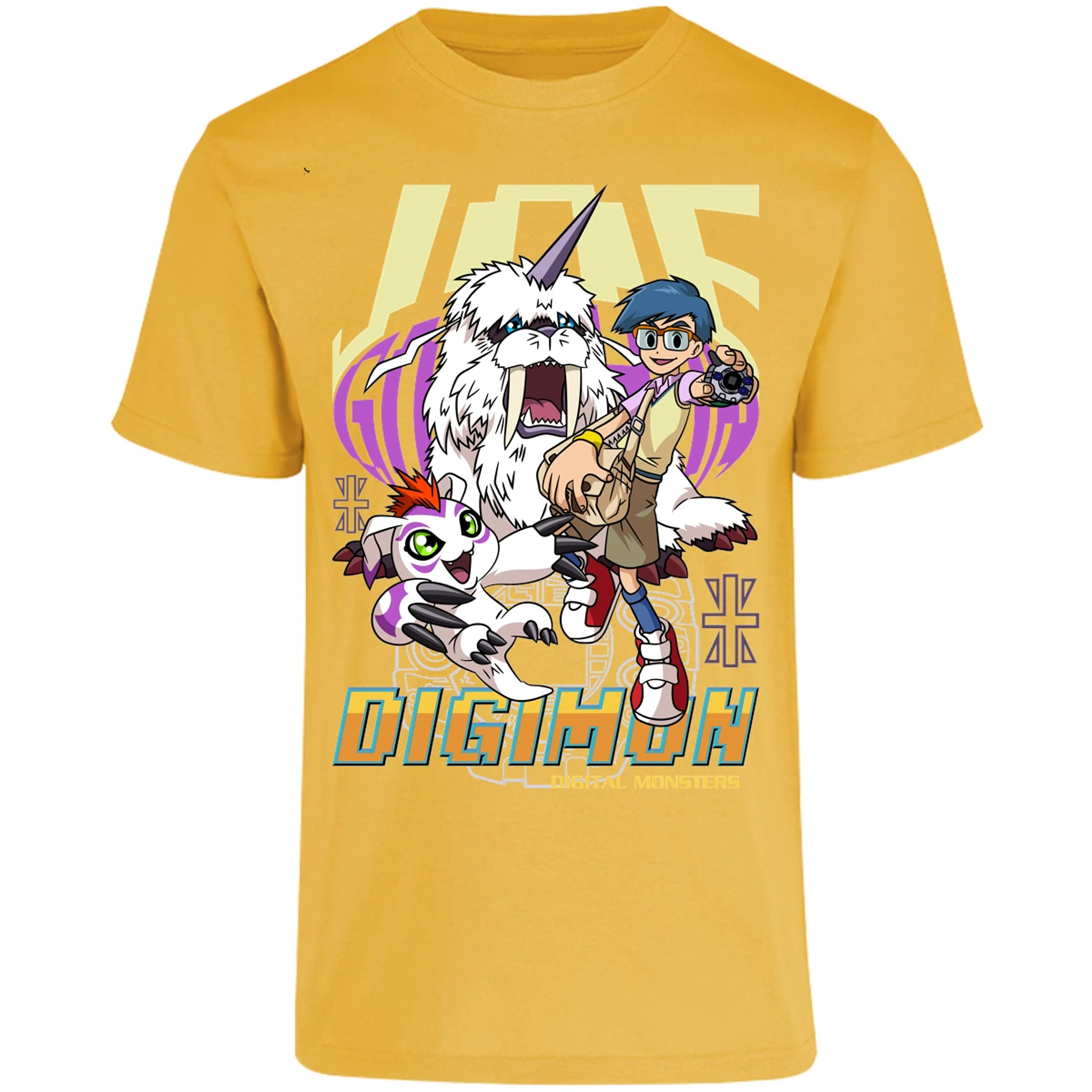 Playera Digimon Gomamon Anime para Adulto 4