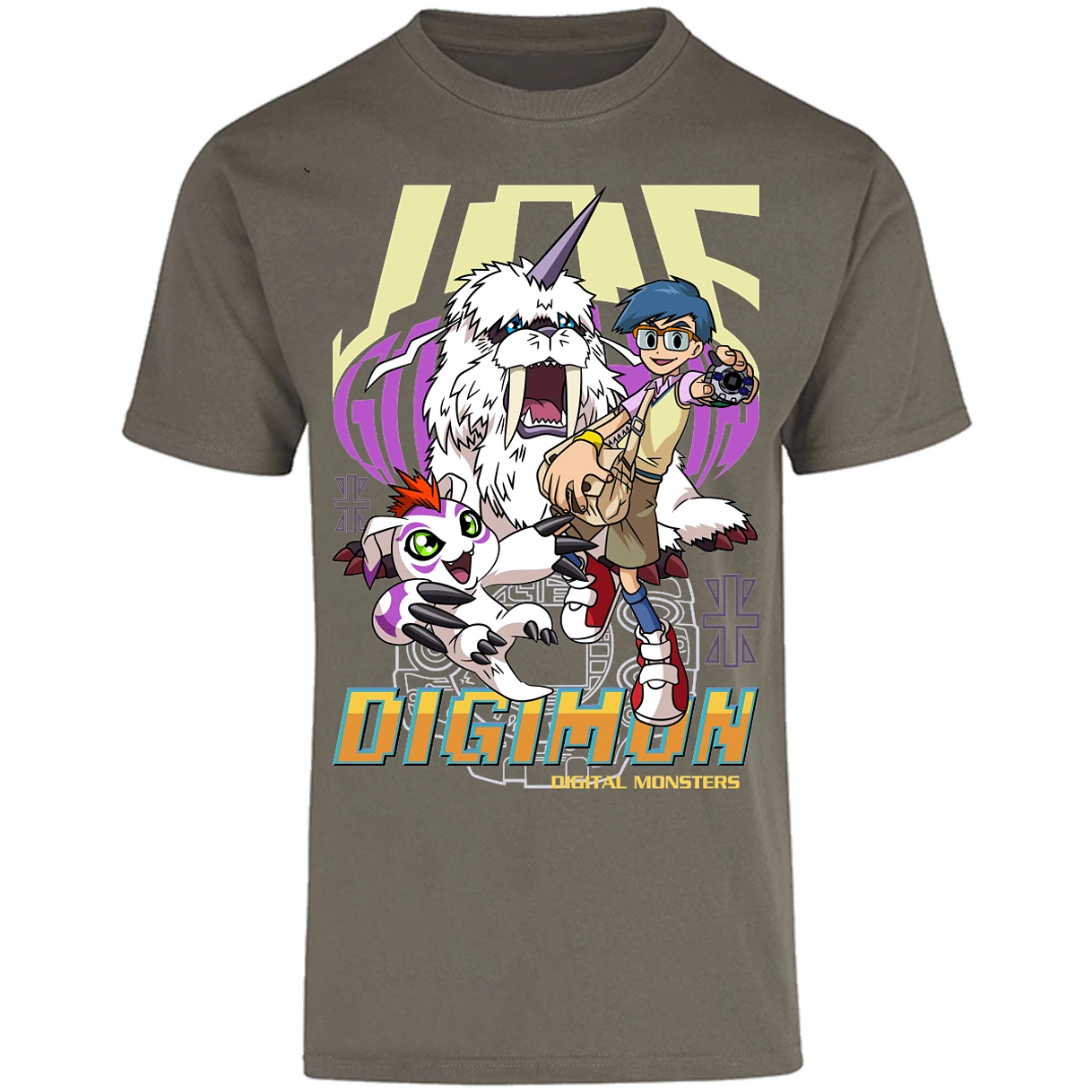 Playera Digimon Gomamon Anime para Adulto 10
