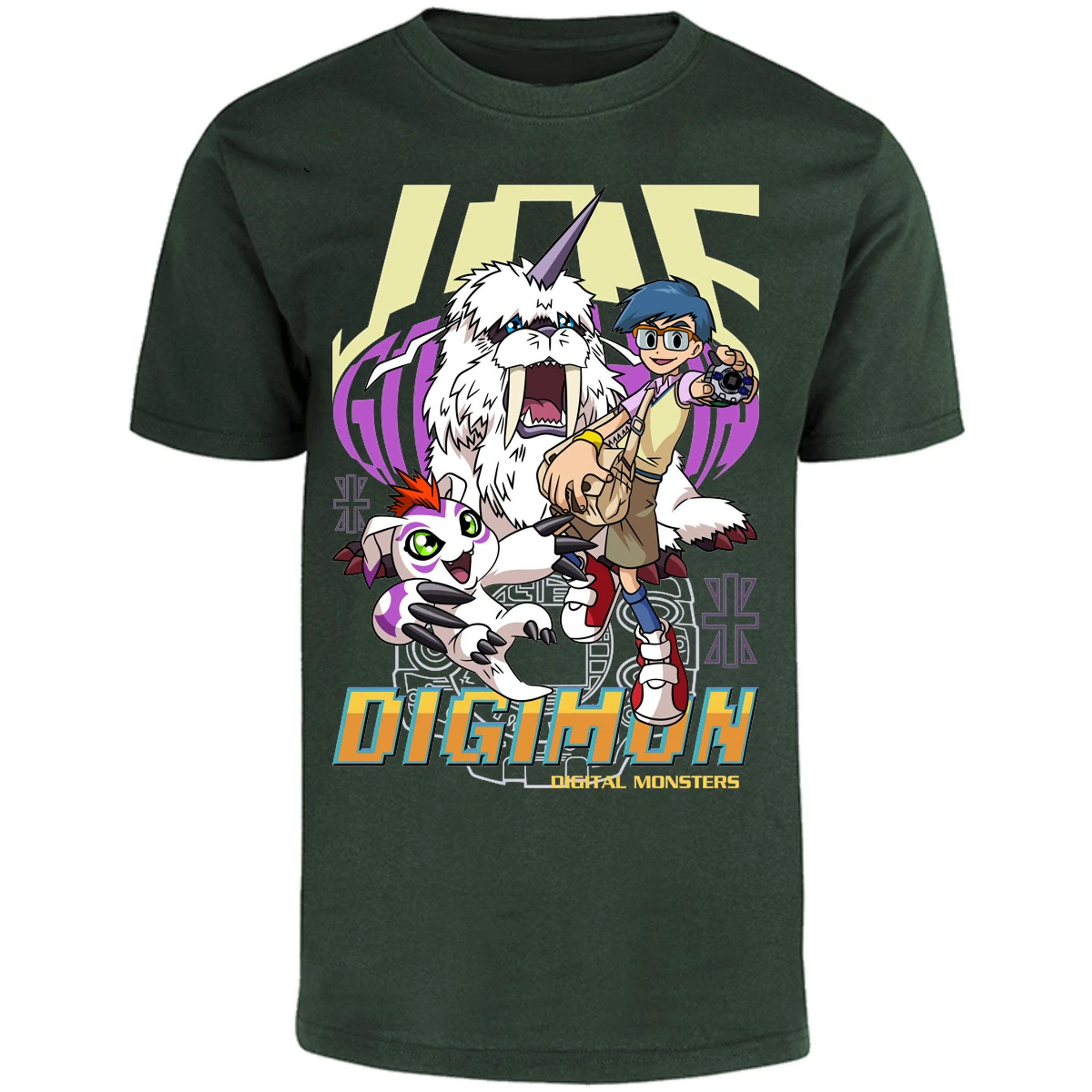 Playera Digimon Gomamon Anime para Adulto 11