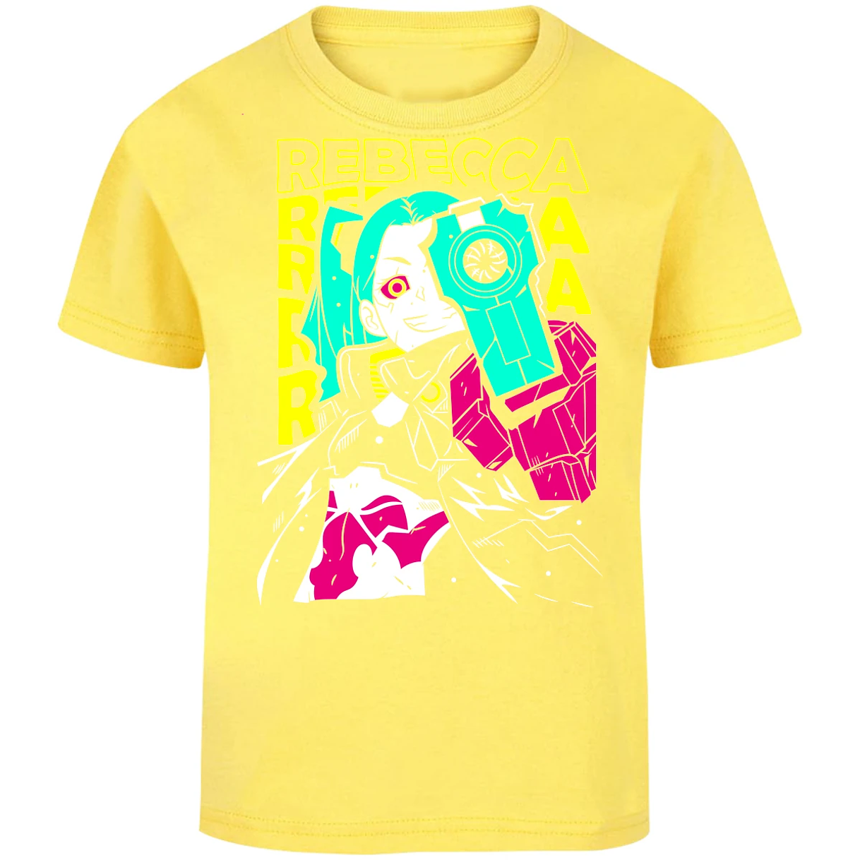 Playera Cyberpunk Edgerunners Rebecca Cyberpunk para Niño 2