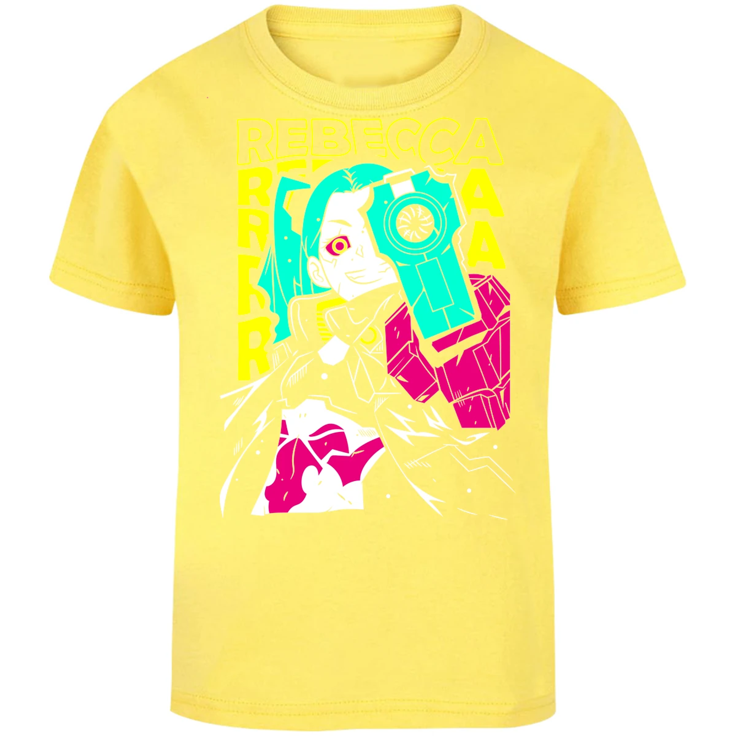 Playera Cyberpunk Edgerunners Rebecca Cyberpunk para Niño 2