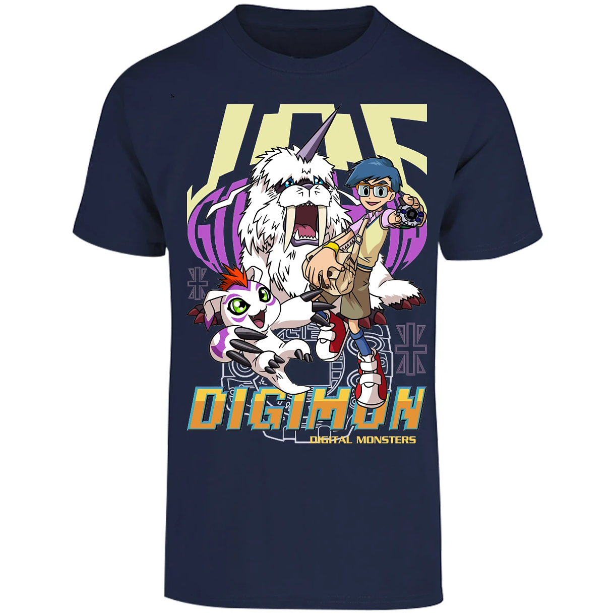 Playera Digimon Gomamon Anime para Adulto 17