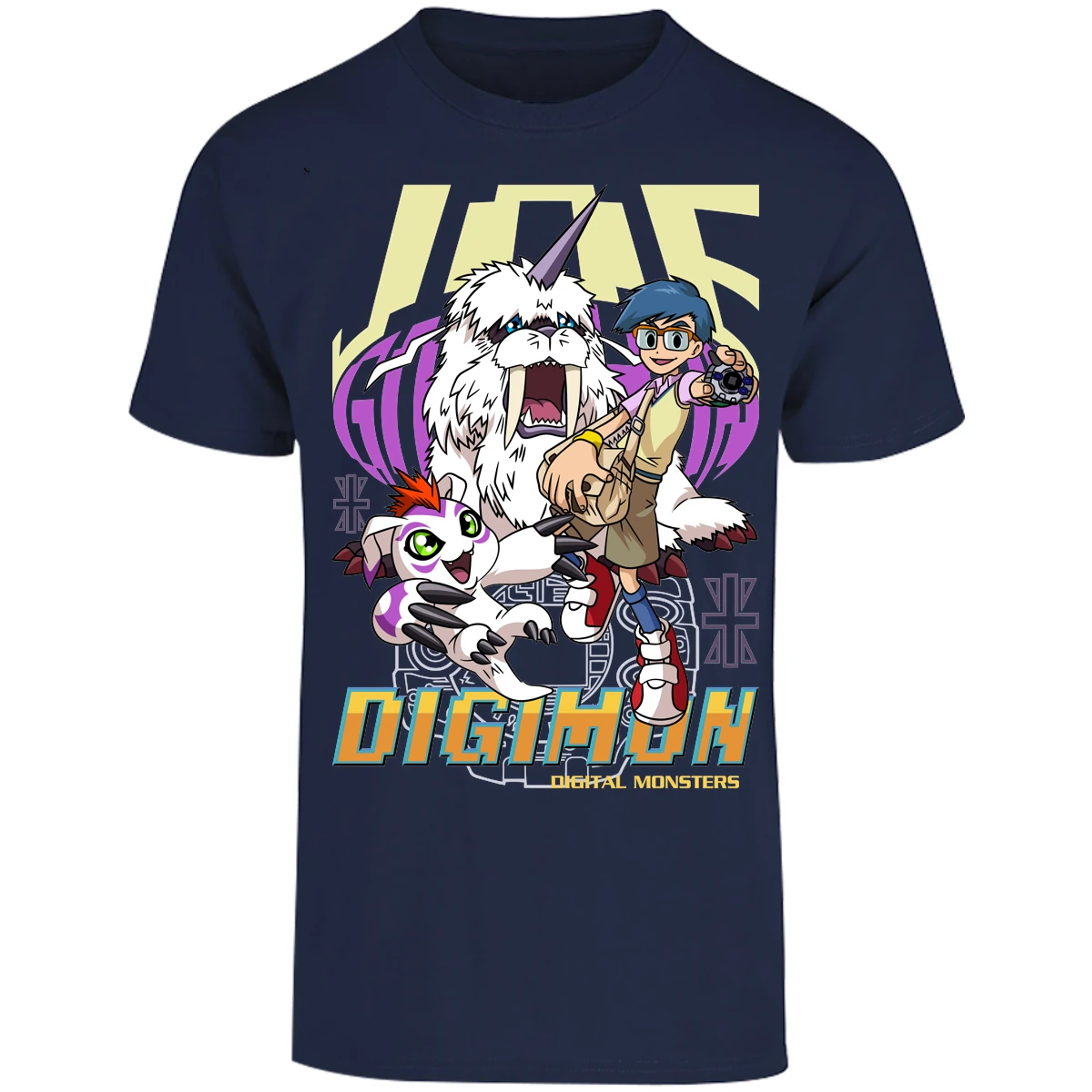 Playera Digimon Gomamon Anime para Adulto 17