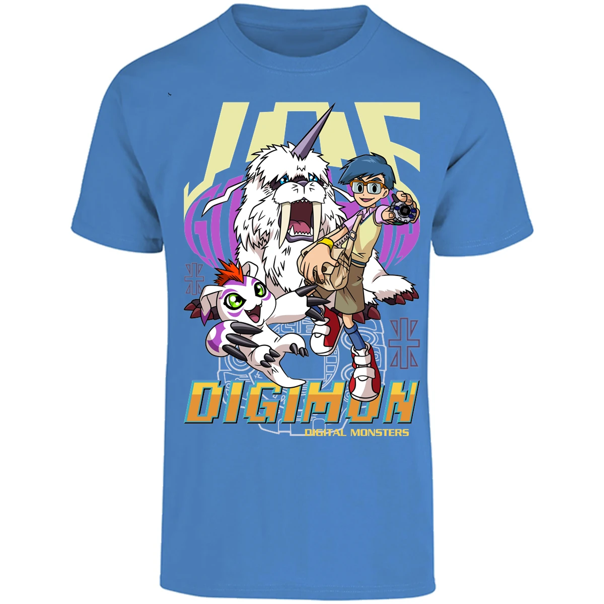 Playera Digimon Gomamon Anime para Adulto 20