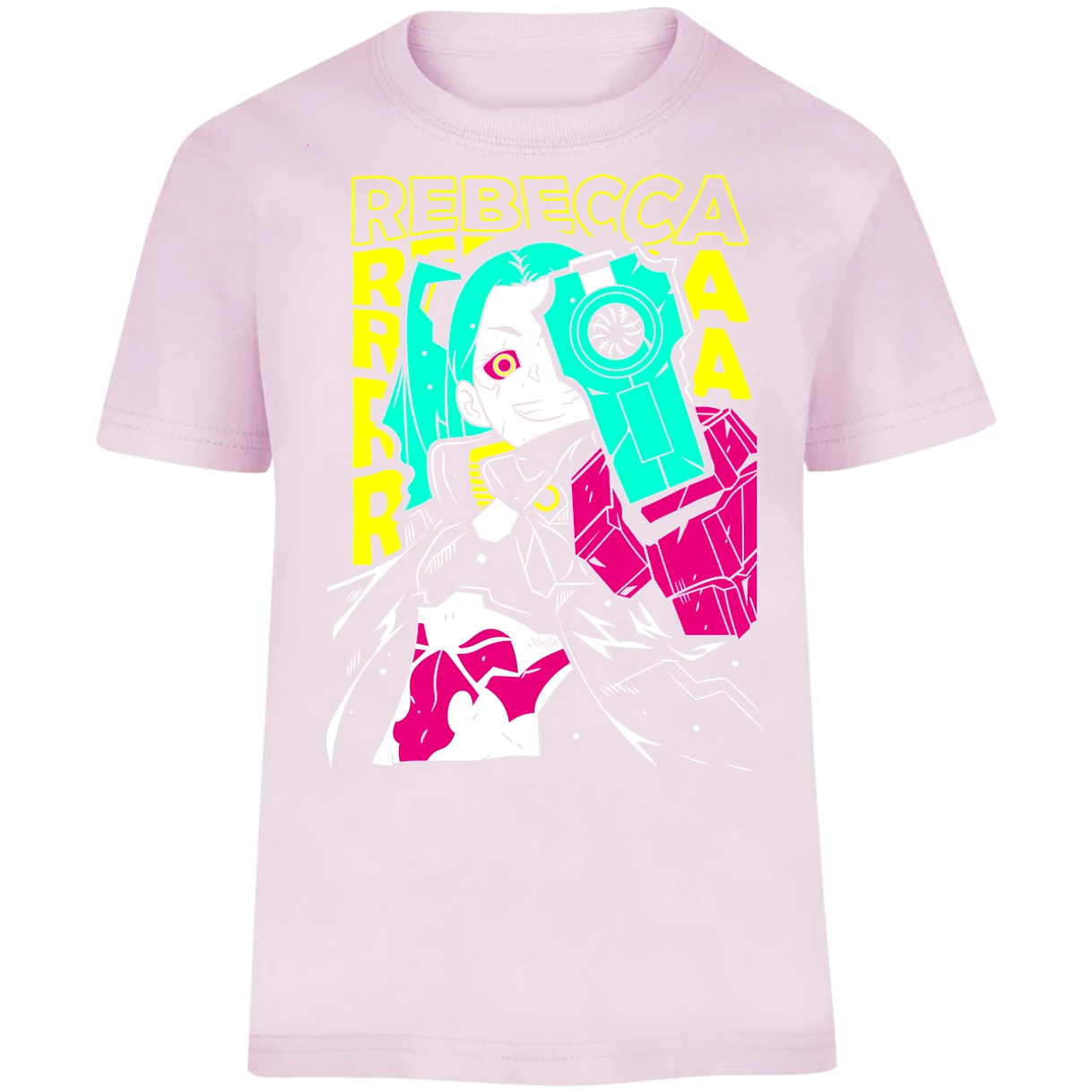 Playera Cyberpunk Edgerunners Rebecca Cyberpunk para Niño 7