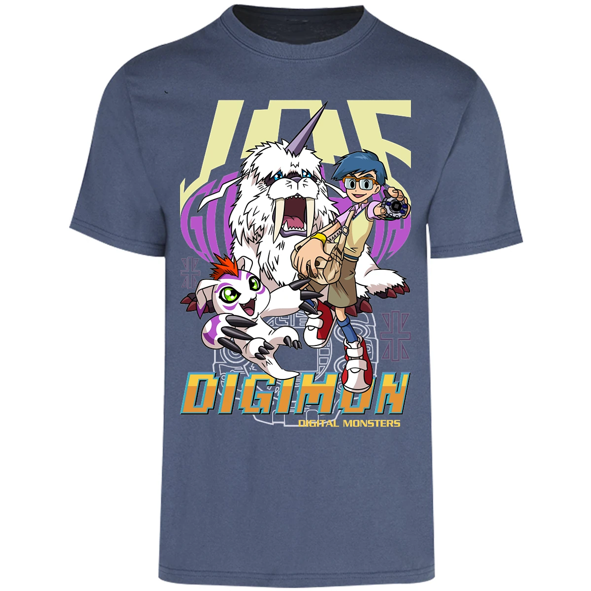Playera Digimon Gomamon Anime para Adulto 21