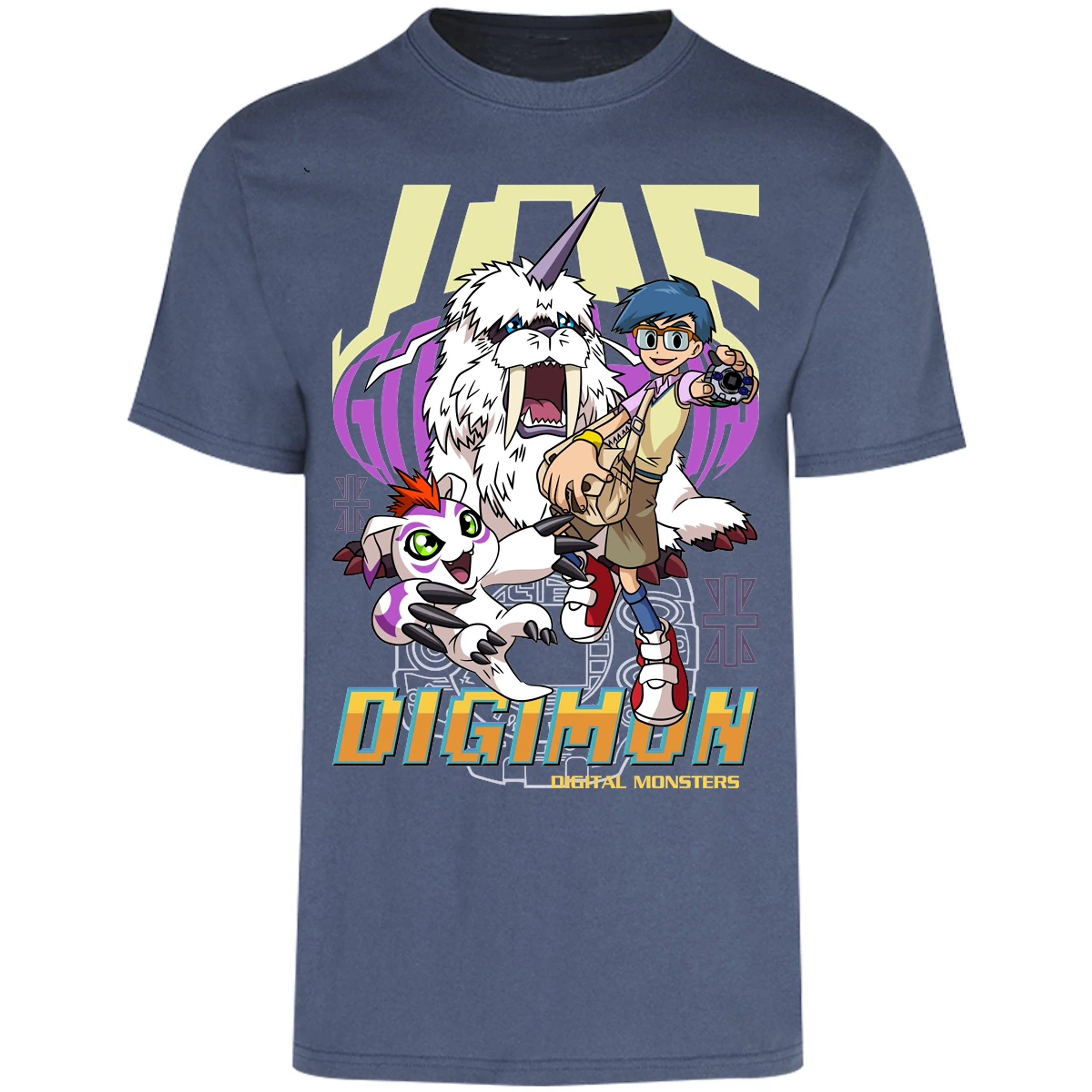 Playera Digimon Gomamon Anime para Adulto 21
