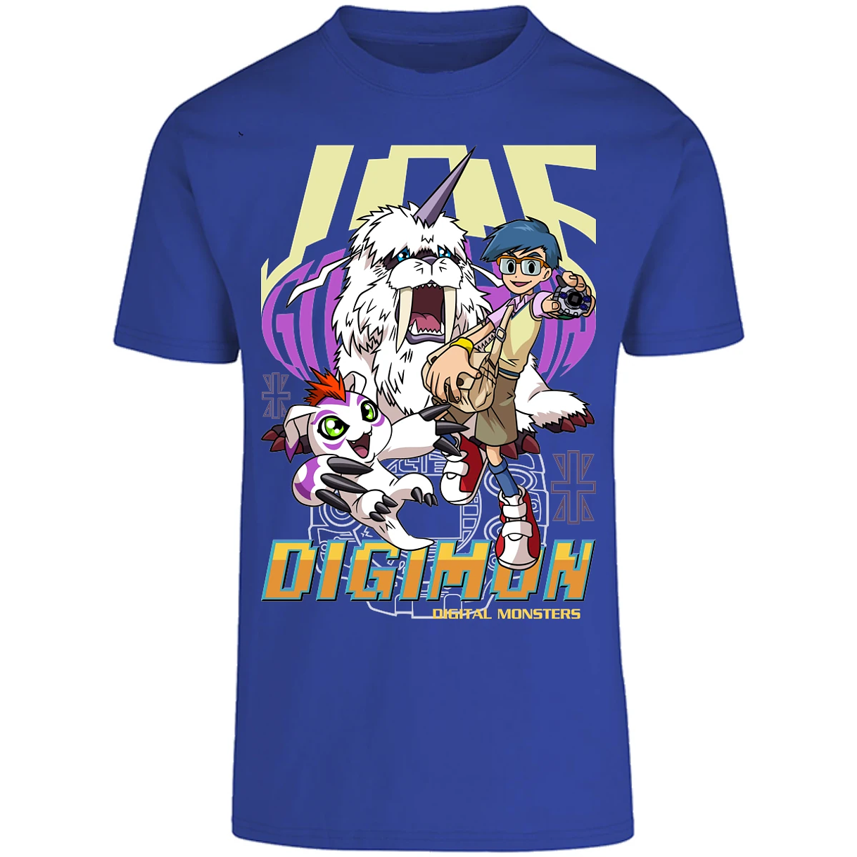 Playera Digimon Gomamon Anime para Adulto 22