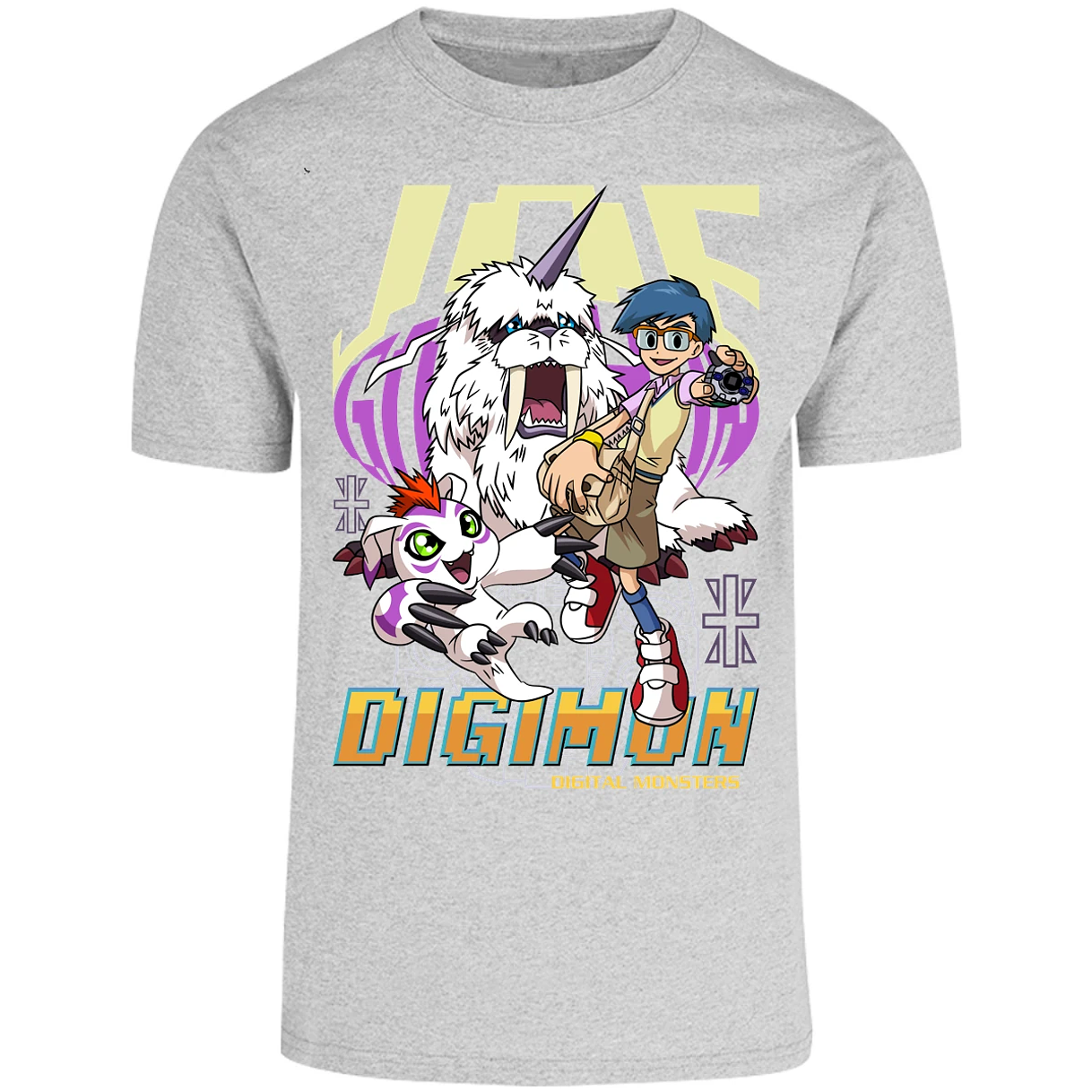 Playera Digimon Gomamon Anime para Adulto 23