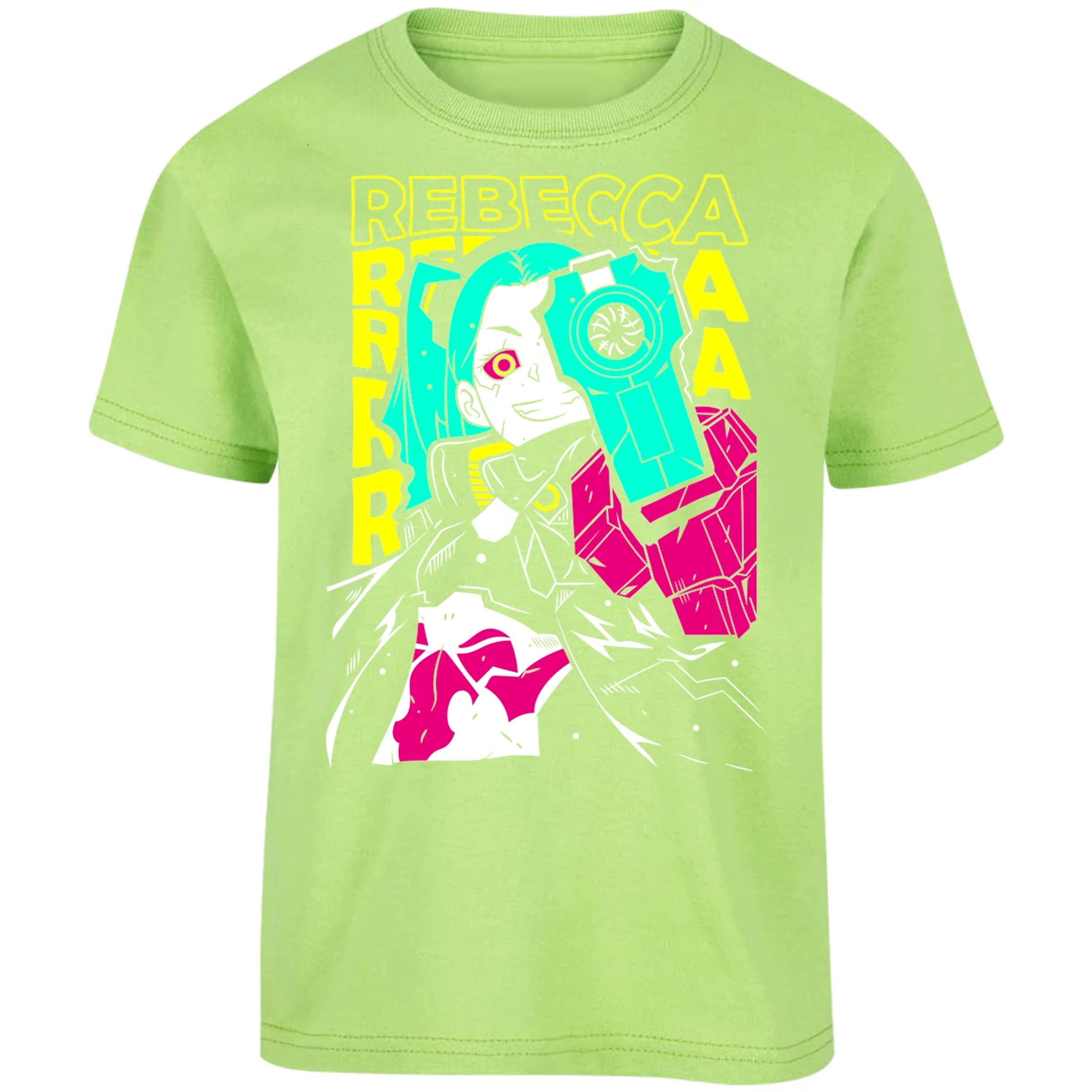 Playera Cyberpunk Edgerunners Rebecca Cyberpunk para Niño 10