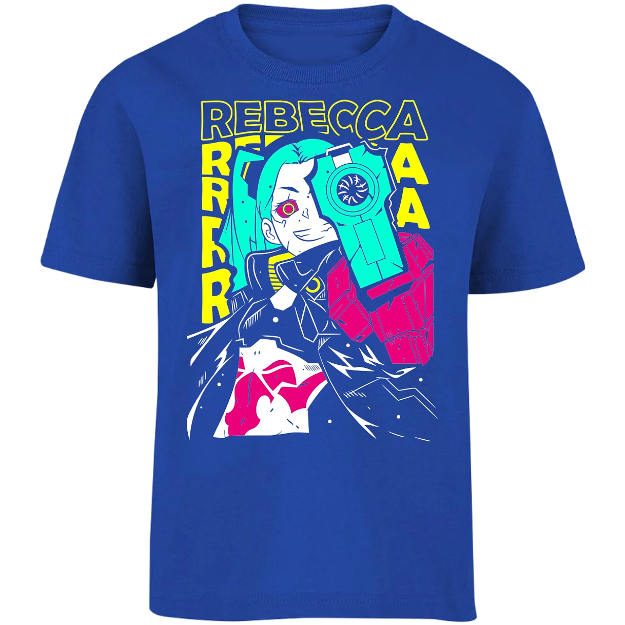 Playera Cyberpunk Edgerunners Rebecca Cyberpunk para Niño 11