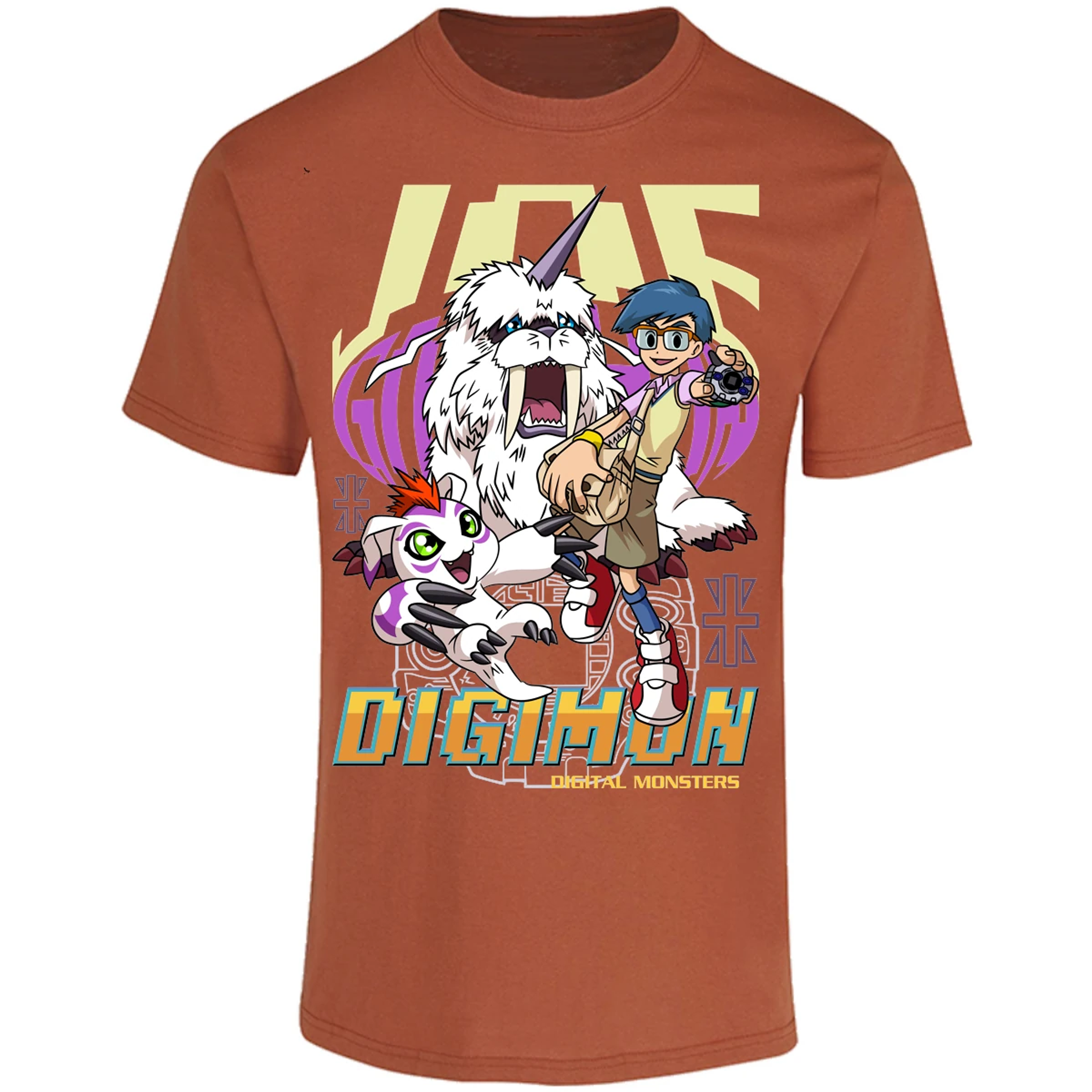 Playera Digimon Gomamon Anime para Adulto 25