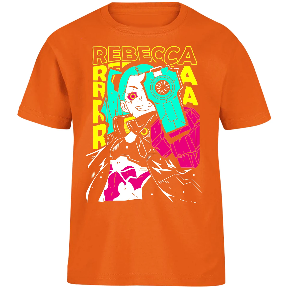 Playera Cyberpunk Edgerunners Rebecca Cyberpunk para Niño 13