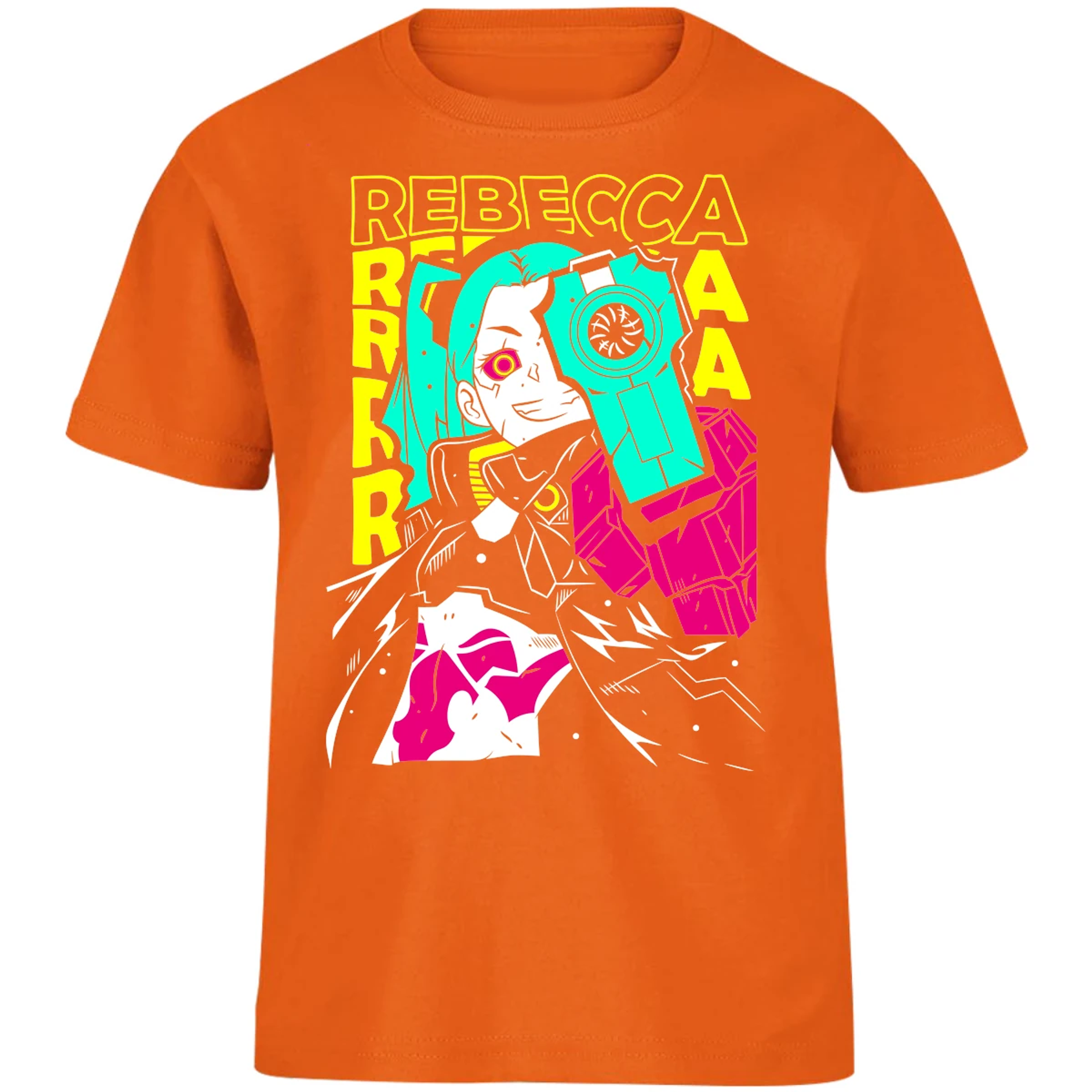 Playera Cyberpunk Edgerunners Rebecca Cyberpunk para Niño 13