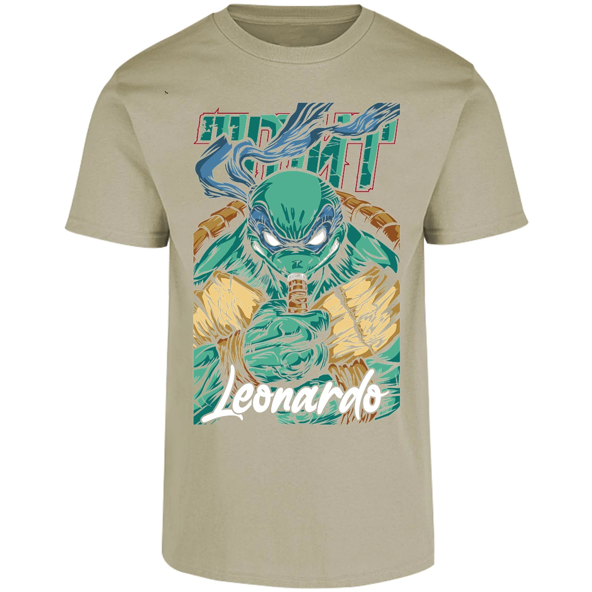 Playera Es De Series Y Peliculas Leonardo Tmnt para Adulto 22