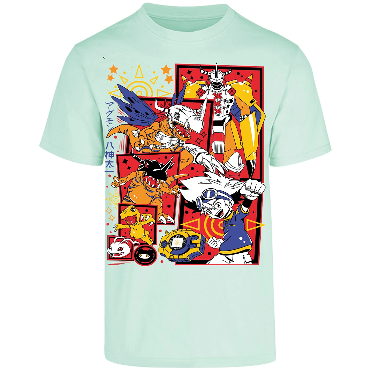 Playera Digimon Tai Anime para Adulto 11