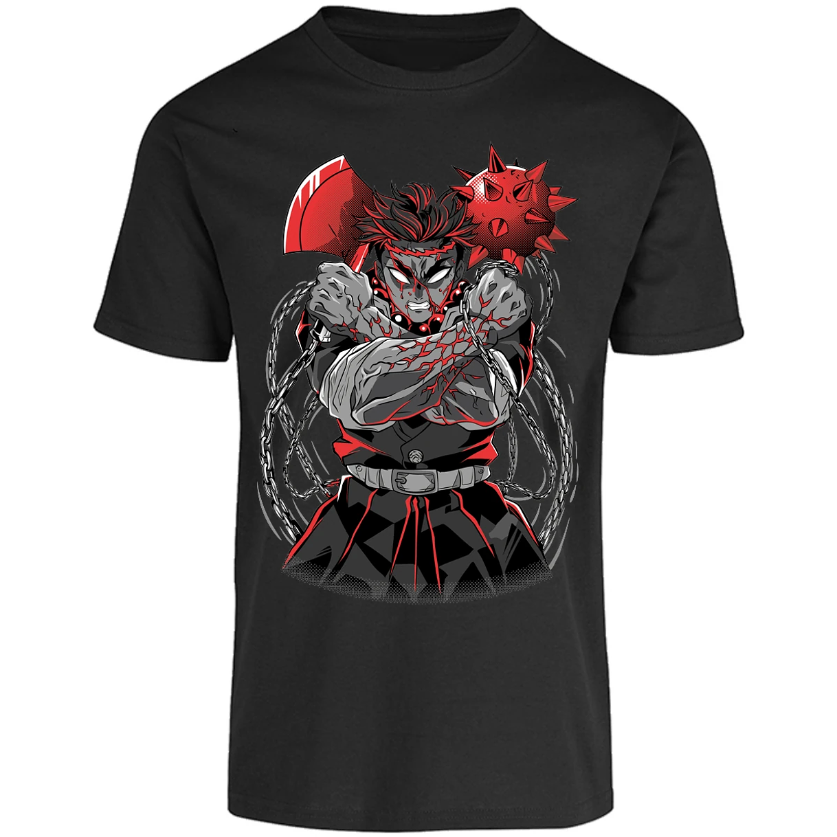 Playera Demon Slayer Gyomei Himejima para Adulto 13