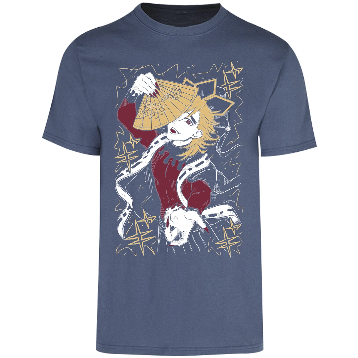 Playera Demon Slayer Douma para Adulto 9