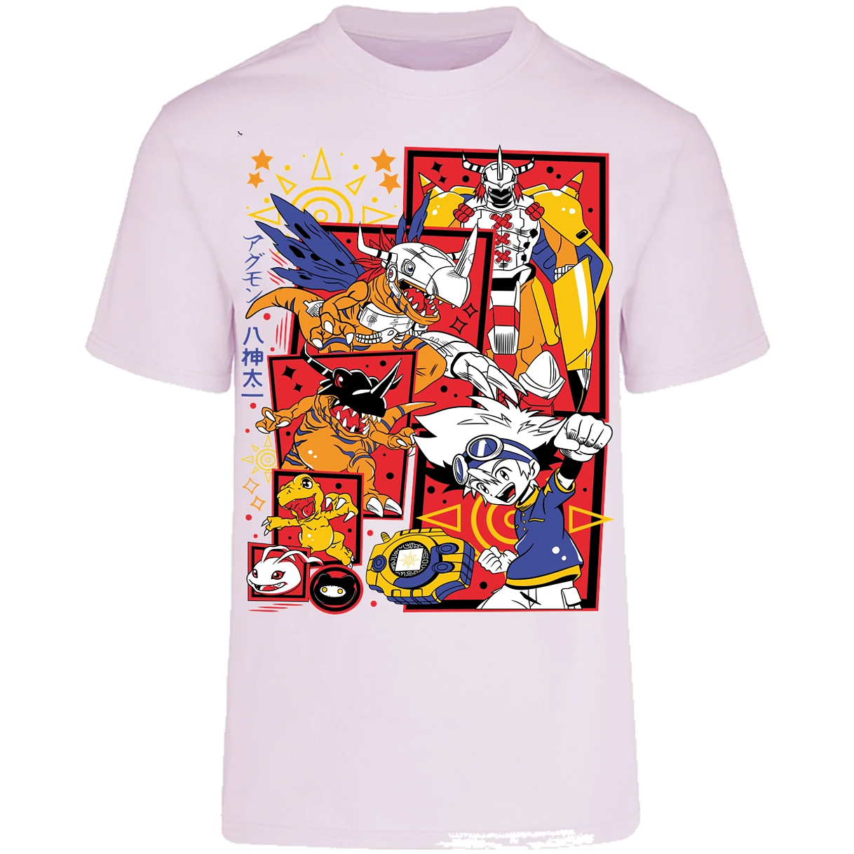 Playera Digimon Tai Anime para Adulto 4