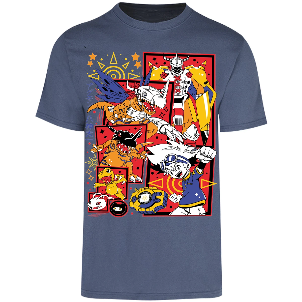 Playera Digimon Tai Anime para Adulto 8