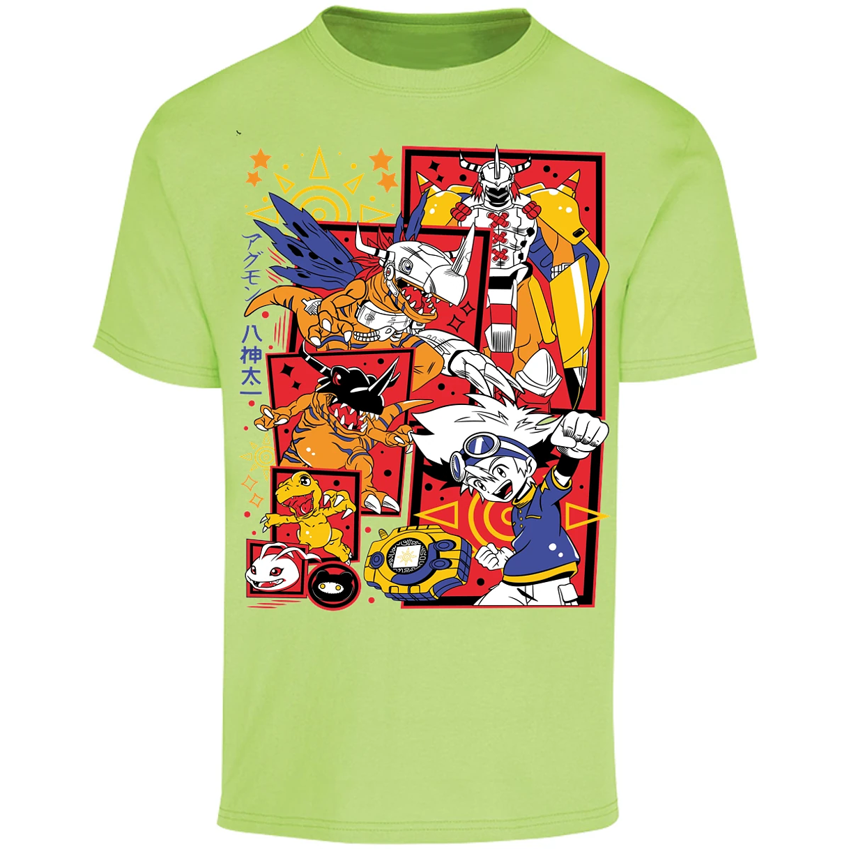 Playera Digimon Tai Anime para Adulto 23