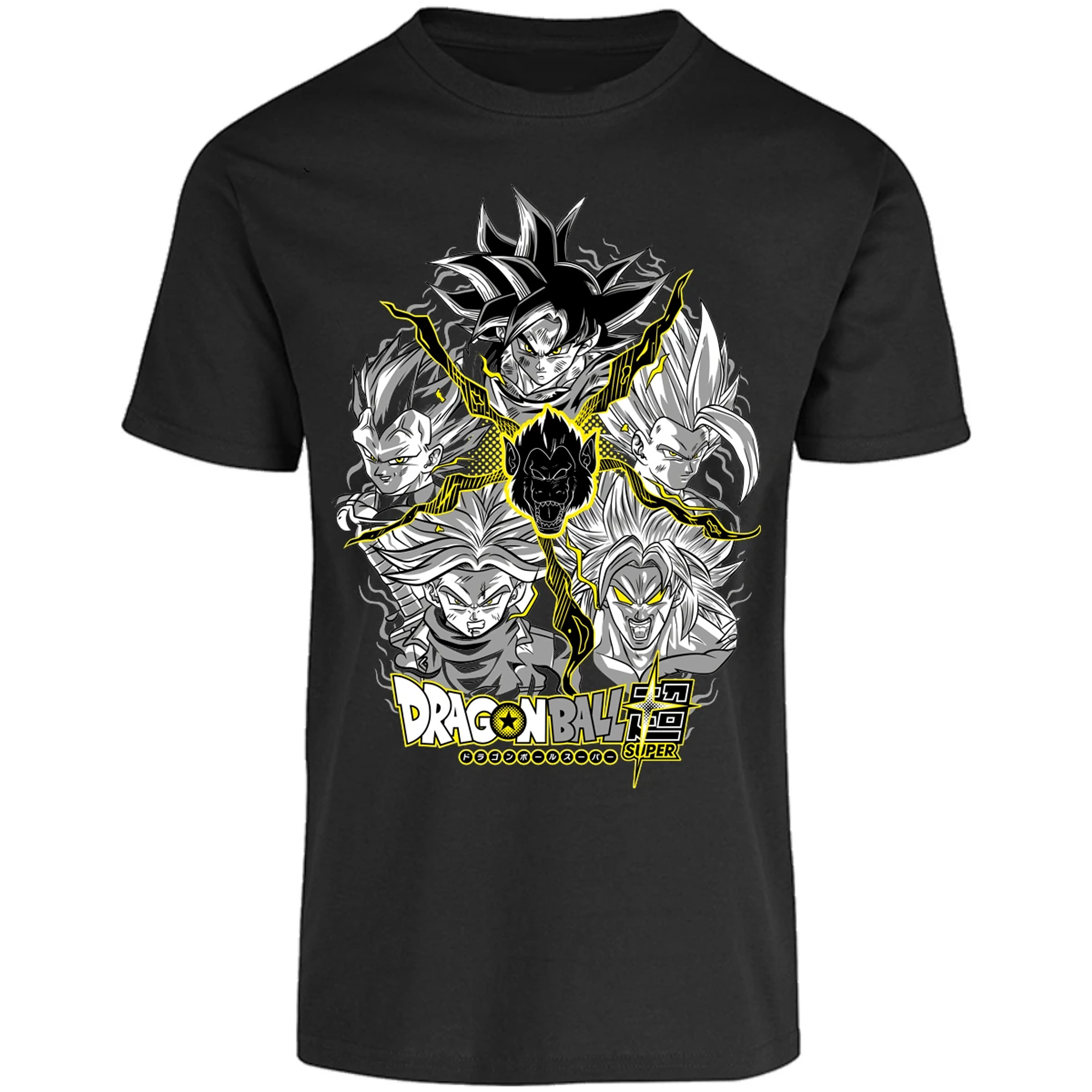 Playera Dragon Ball Saiyans para Adulto 5