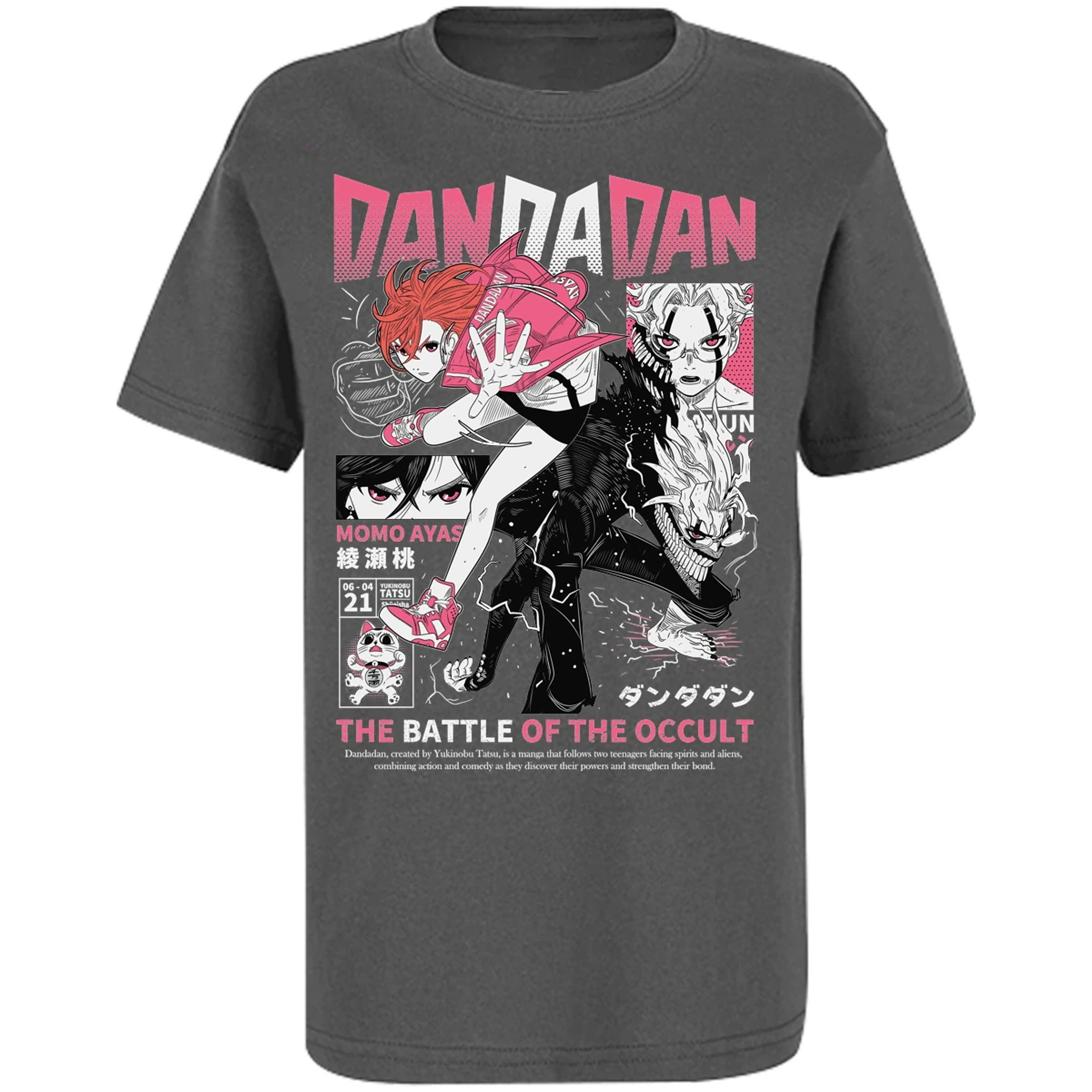 Playera Dandadan Dandadan Momo para Niño 11