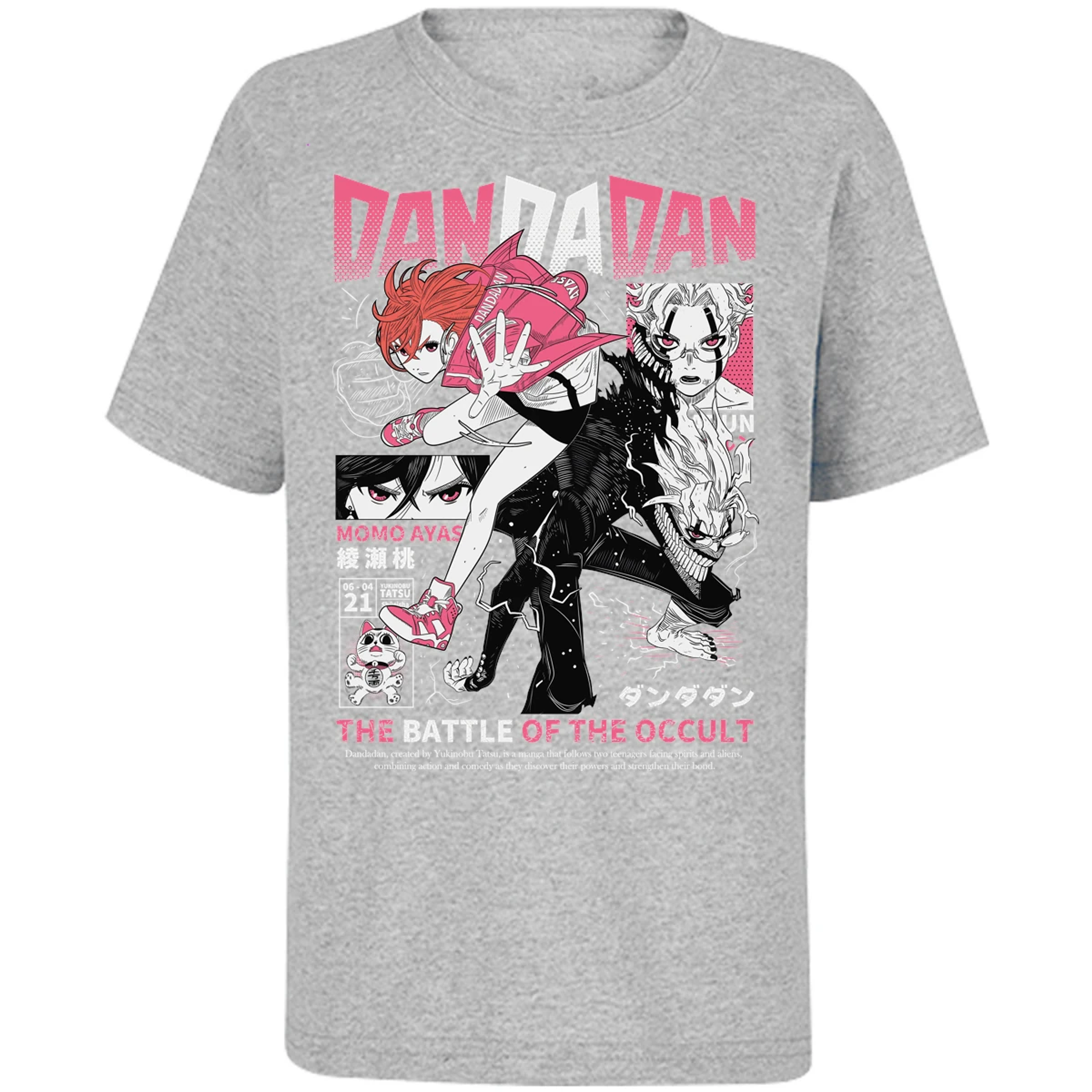 Playera Dandadan Dandadan Momo para Niño 3