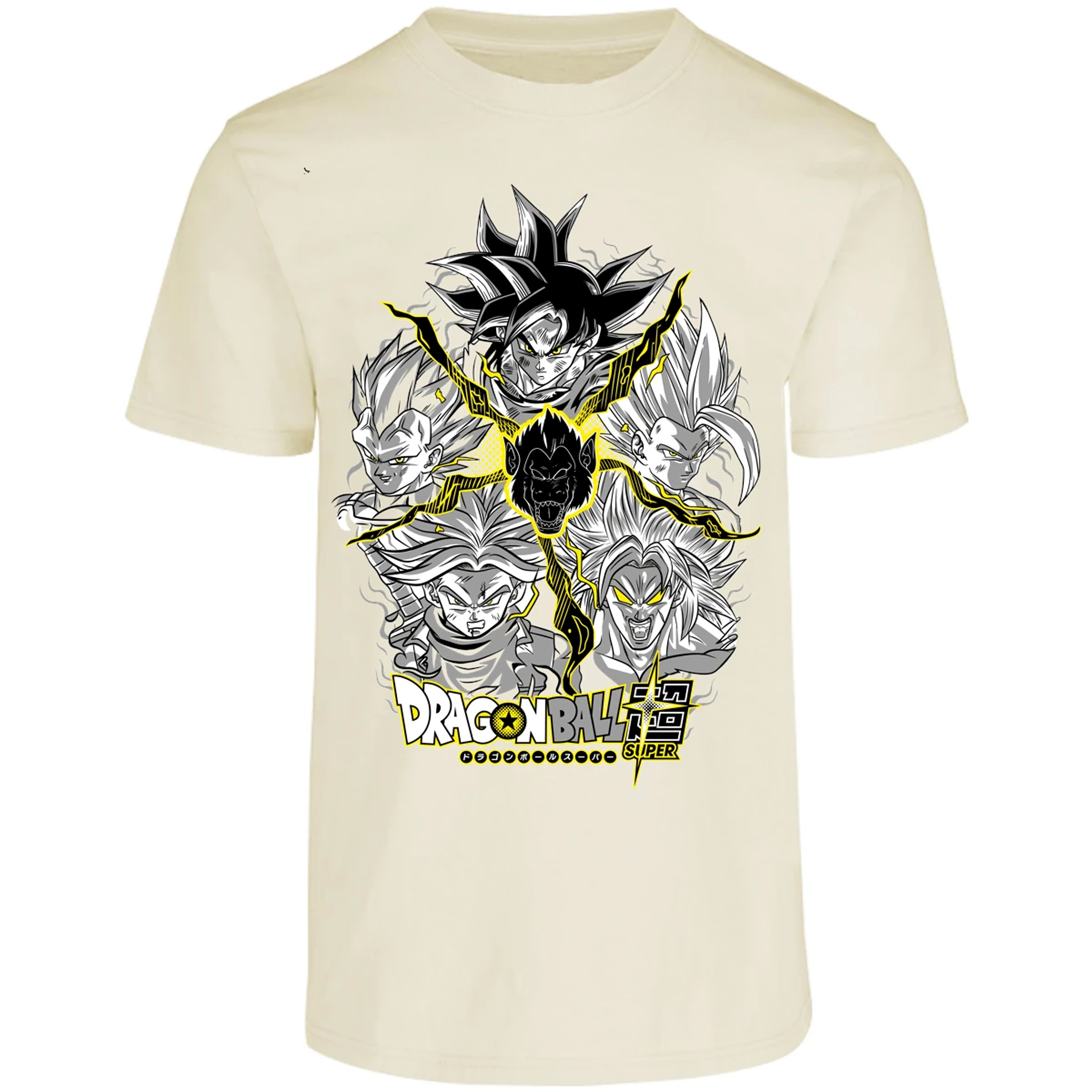 Playera Dragon Ball Saiyans para Adulto 11