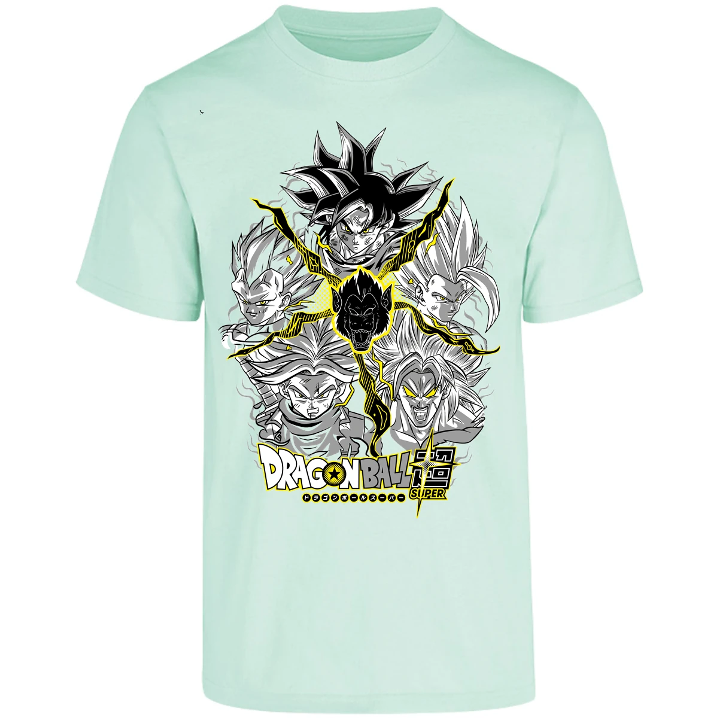 Playera Dragon Ball Saiyans para Adulto 23
