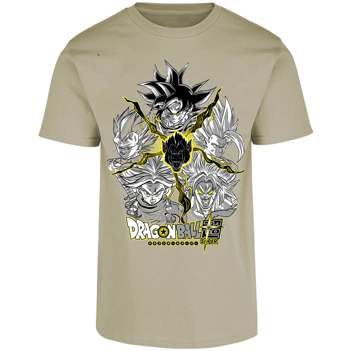 Playera Dragon Ball Saiyans para Adulto 2