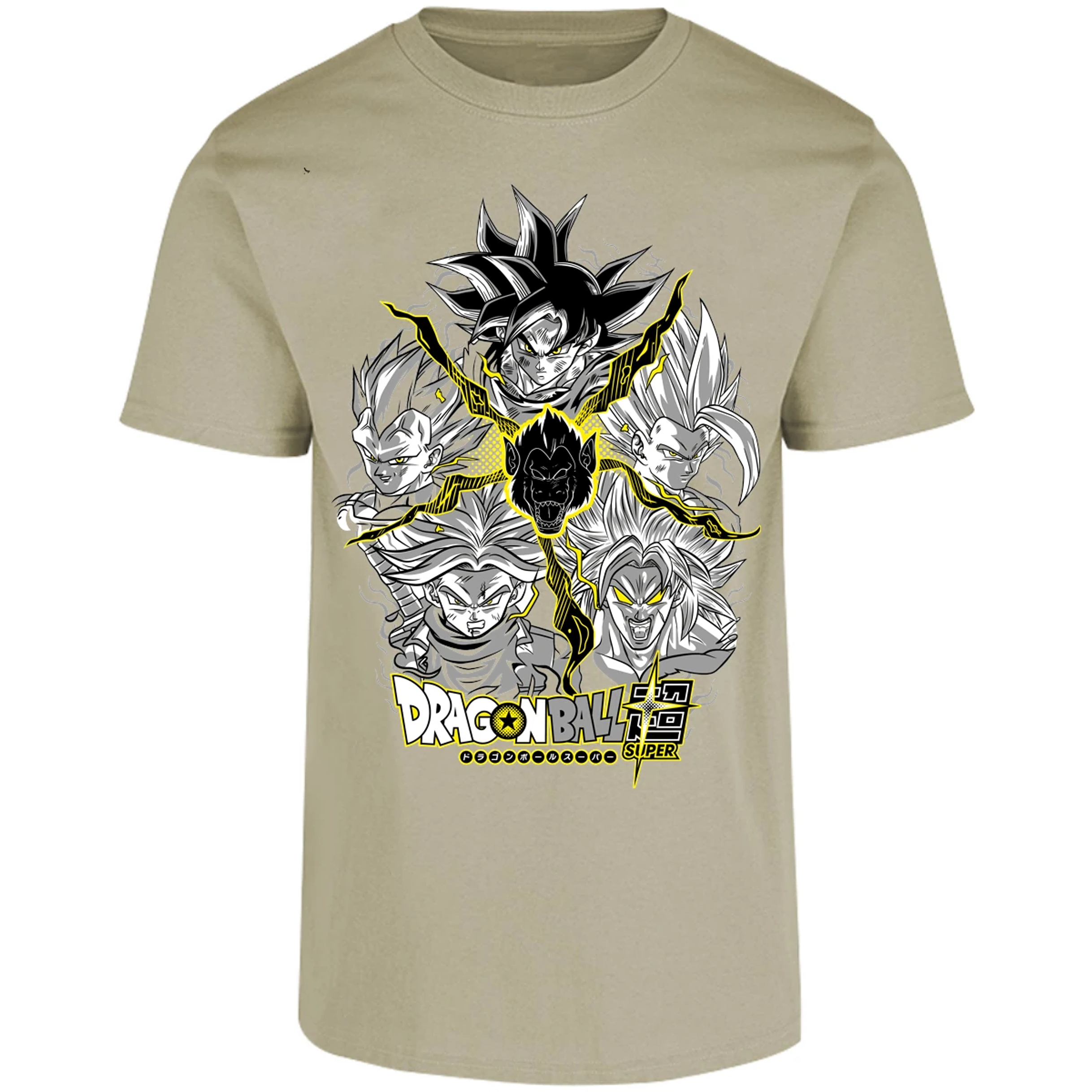 Playera Dragon Ball Saiyans para Adulto 2