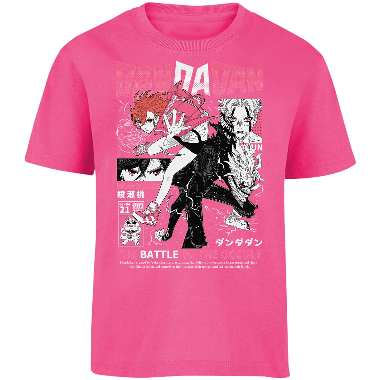 Playera Dandadan Dandadan Momo para Niño 12