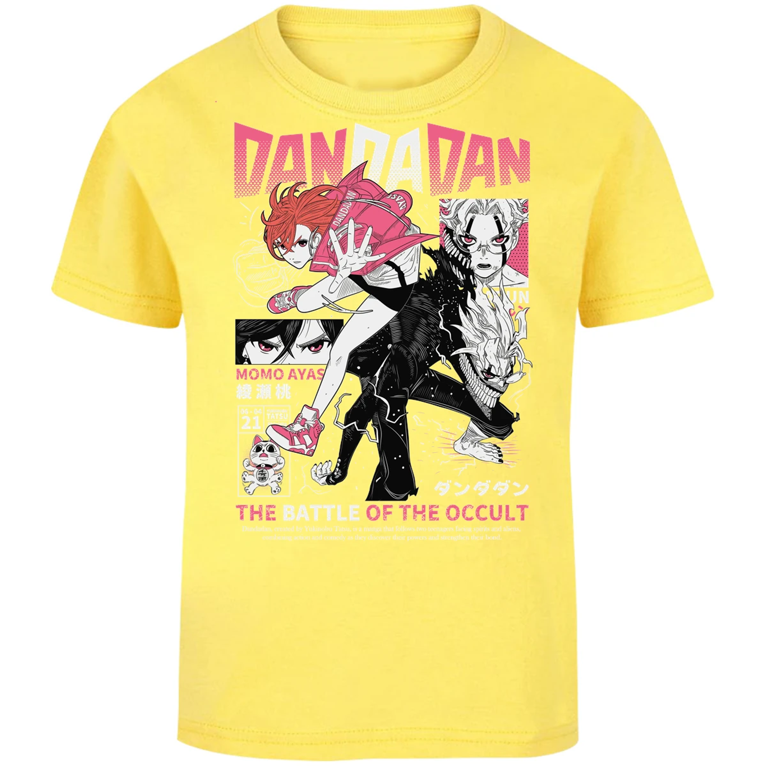 Playera Dandadan Dandadan Momo para Niño 13