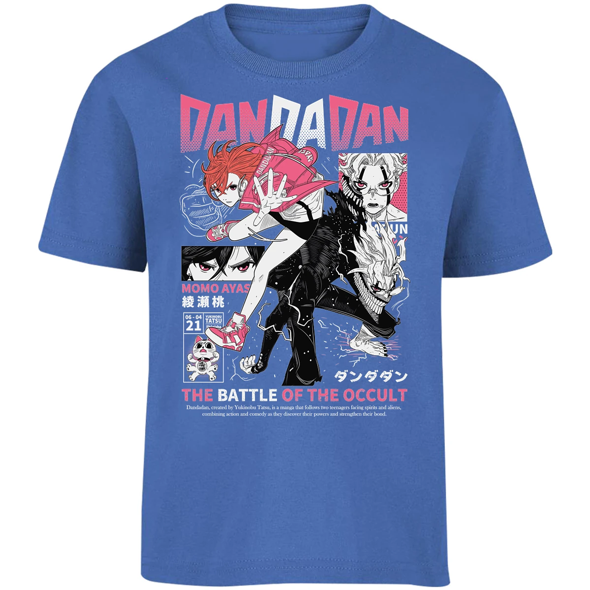 Playera Dandadan Dandadan Momo para Niño 15