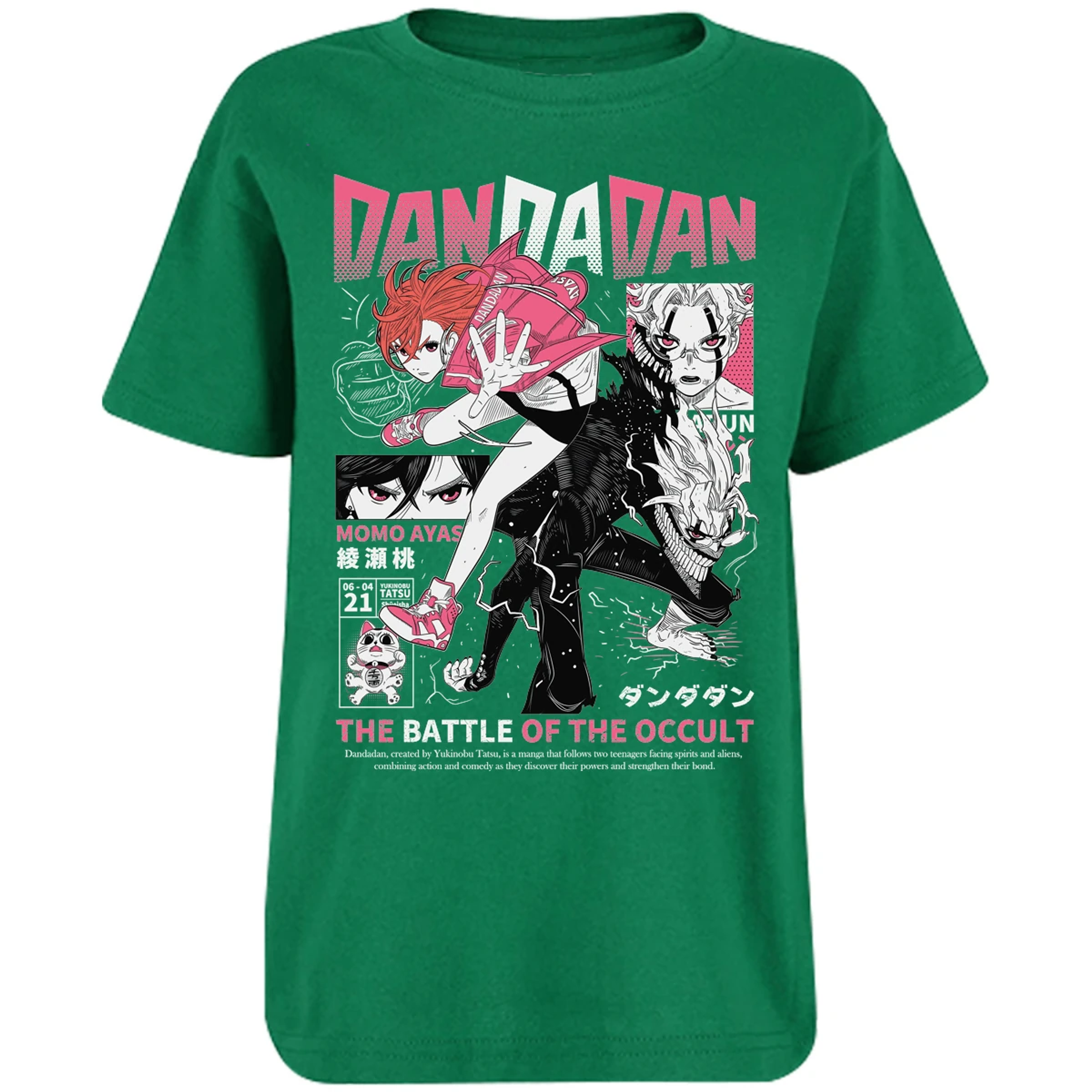 Playera Dandadan Dandadan Momo para Niño 16