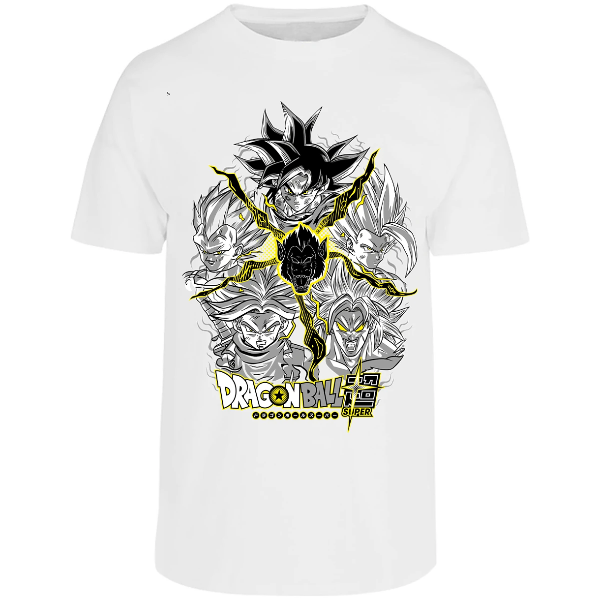 Playera Dragon Ball Saiyans para Adulto 9