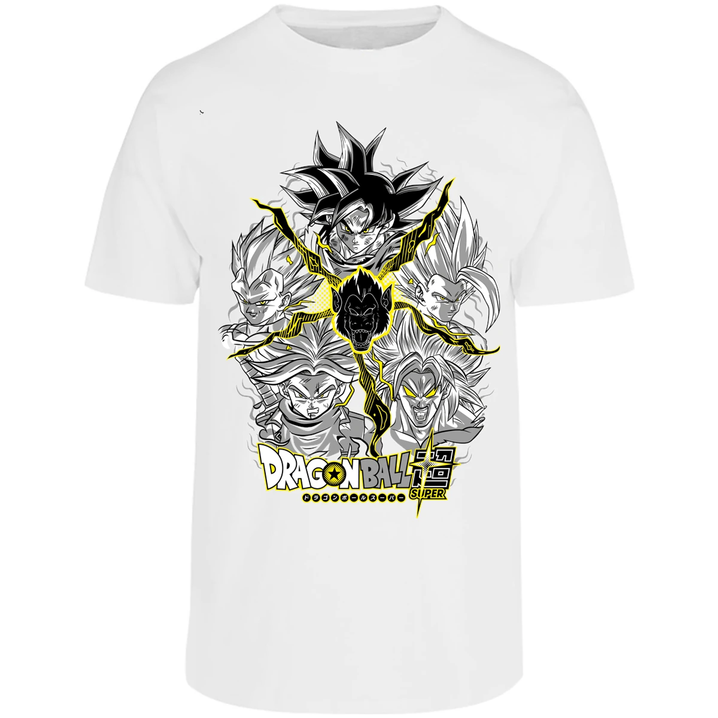 Playera Dragon Ball Saiyans para Adulto 9