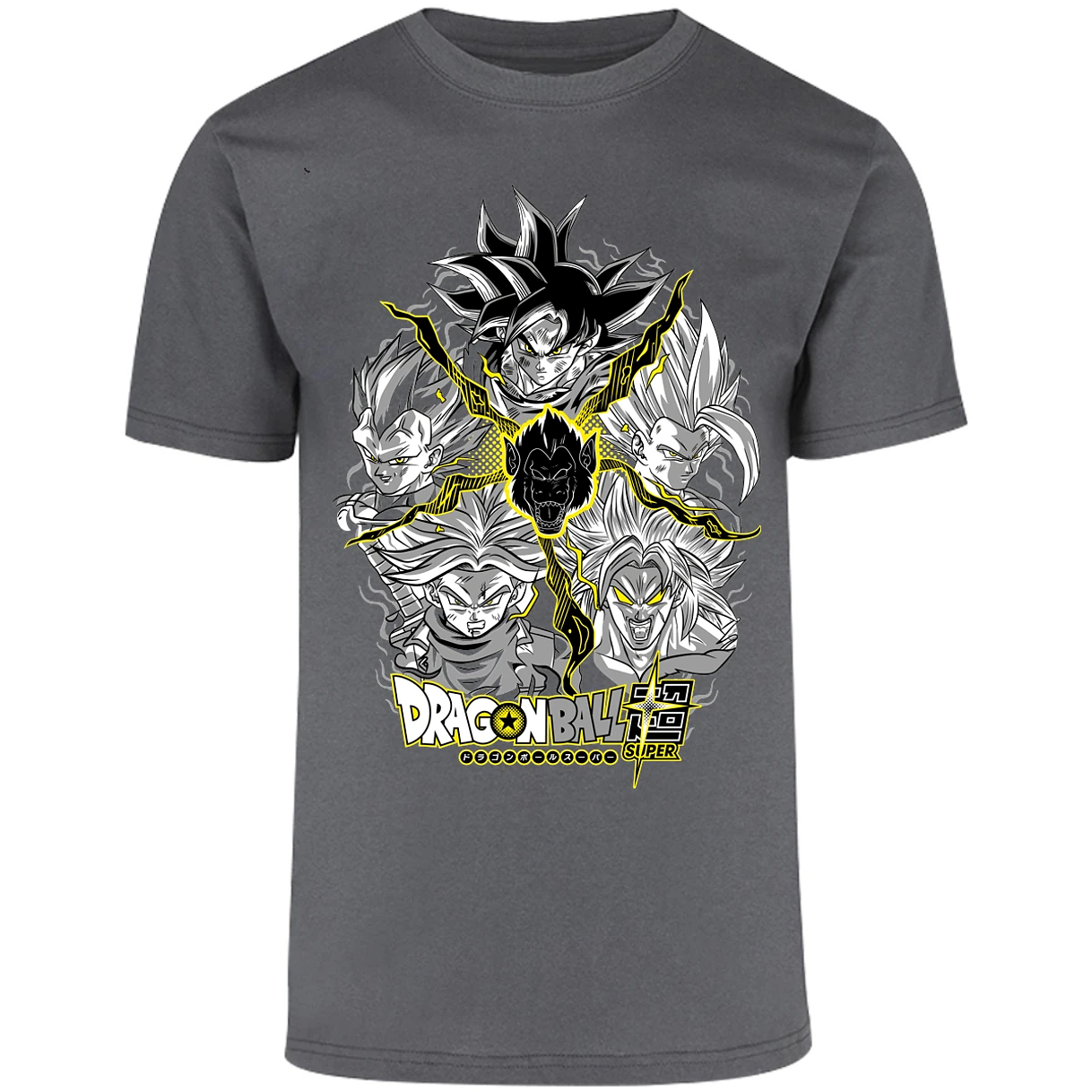 Playera Dragon Ball Saiyans para Adulto 8