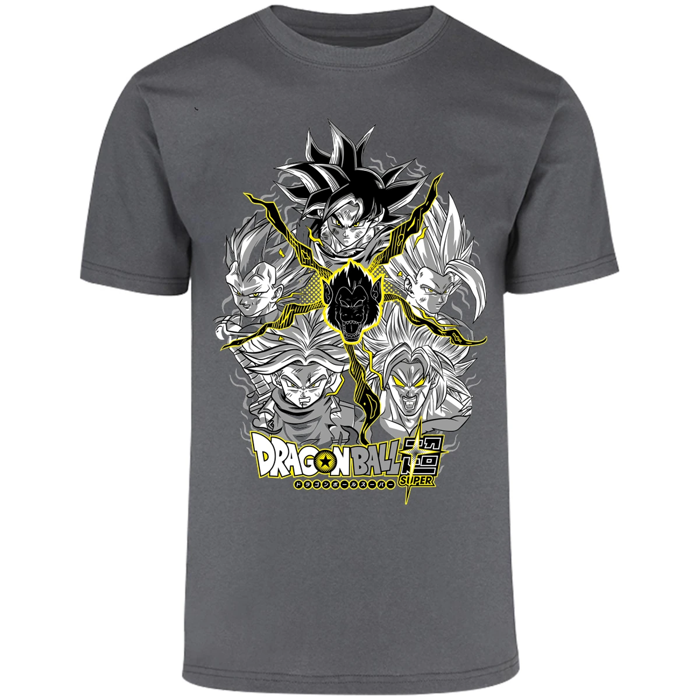 Playera Dragon Ball Saiyans para Adulto 8