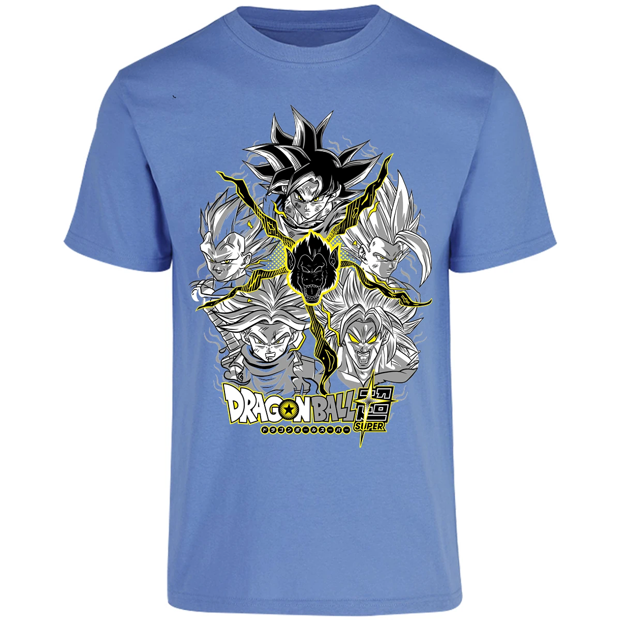 Playera Dragon Ball Saiyans para Adulto 20