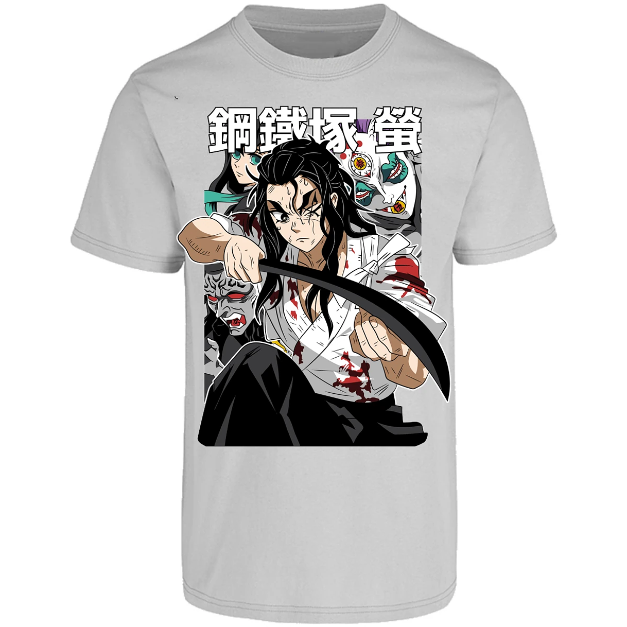 Playera Demon Slayer Haganezuka Anime para Adulto 3